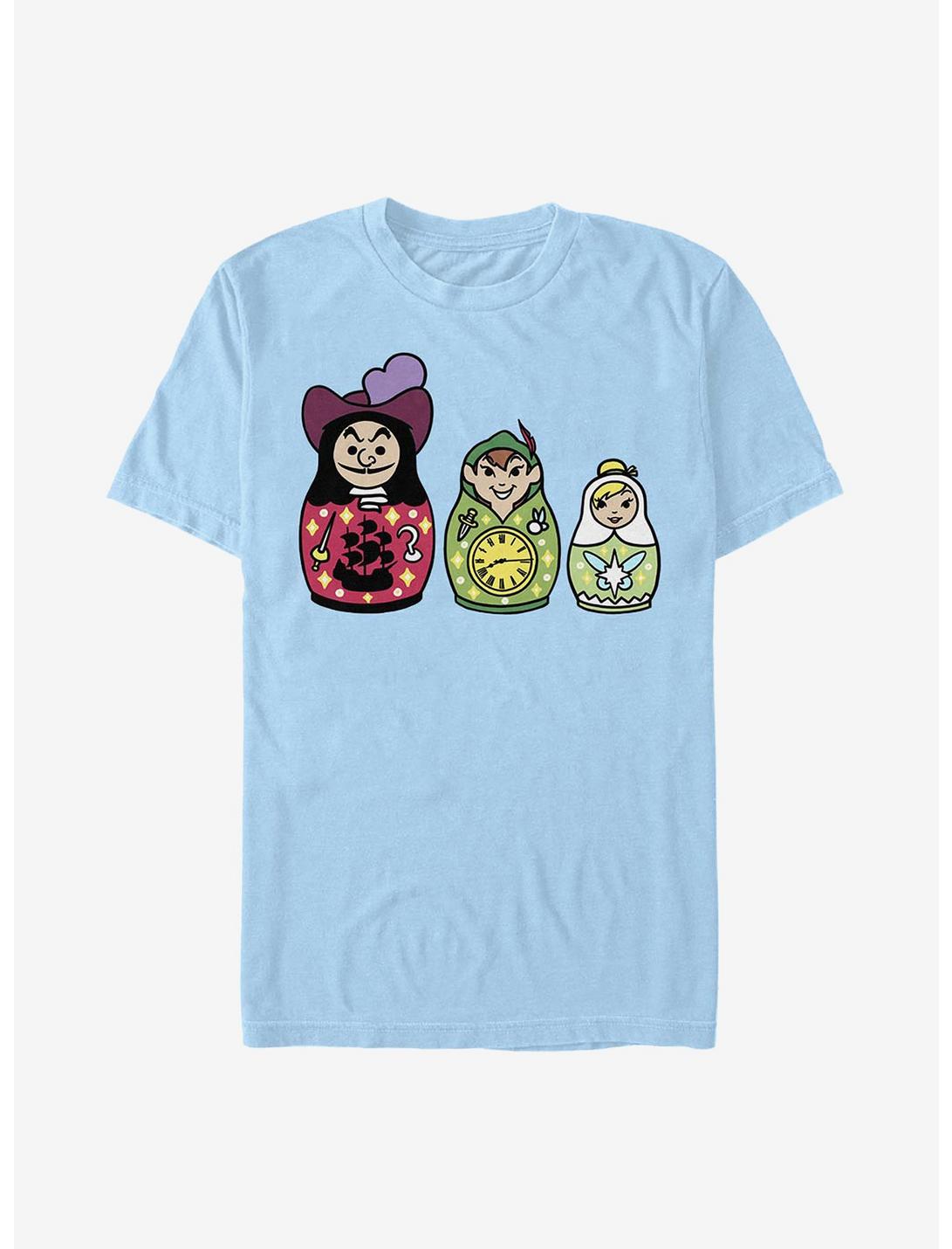 Disney Peter Pan Matryoshka Pan T-Shirt, LT BLUE, hi-res