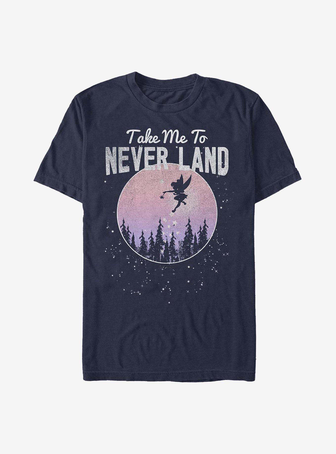 Disney Peter Pan Neverland Promise T-Shirt, NAVY, hi-res