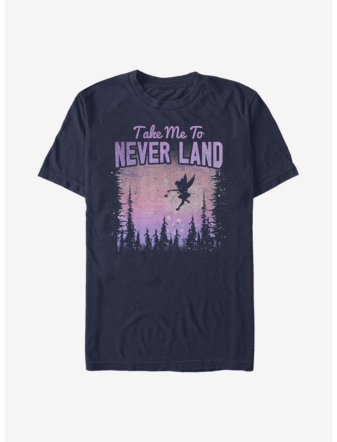 Disney Peter Pan Neverland Vintage T-Shirt, NAVY, hi-res