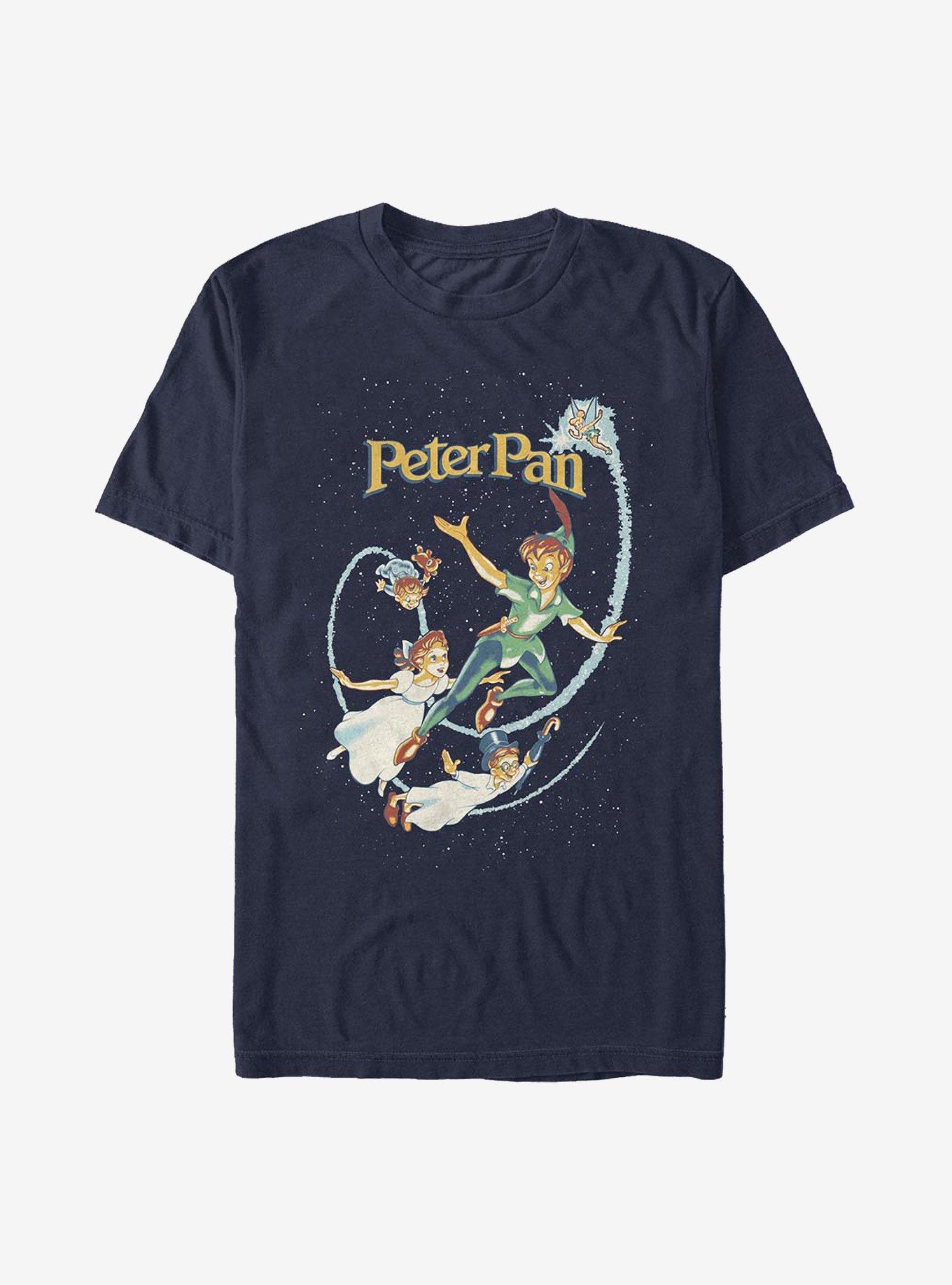 Disney Peter Pan Cover T-Shirt, NAVY, hi-res