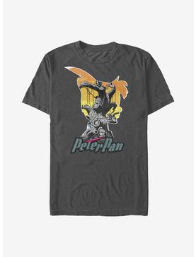Disney Peter Pan Peter Silhouette T-Shirt, CHARCOAL, hi-res
