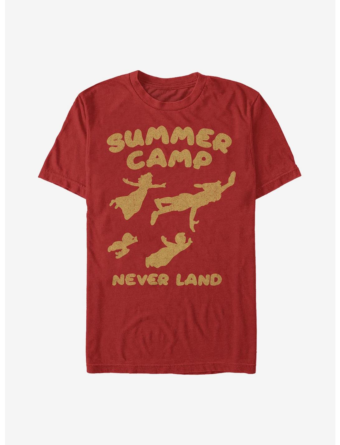 Disney Peter Pan Summer Camp Neverland T-Shirt, RED, hi-res