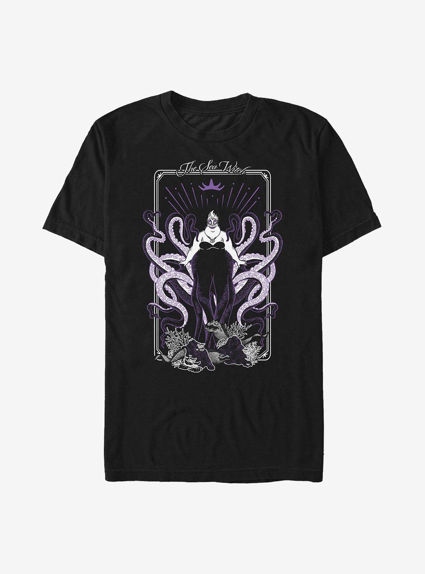 Disney The Little Mermaid Tough Witch Tarot T-Shirt, , hi-res
