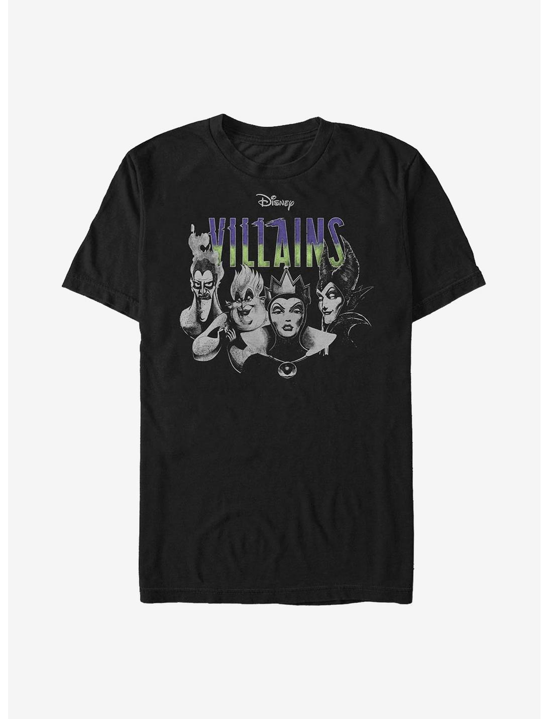 Disney Villains Fabulous Four T-Shirt, BLACK, hi-res