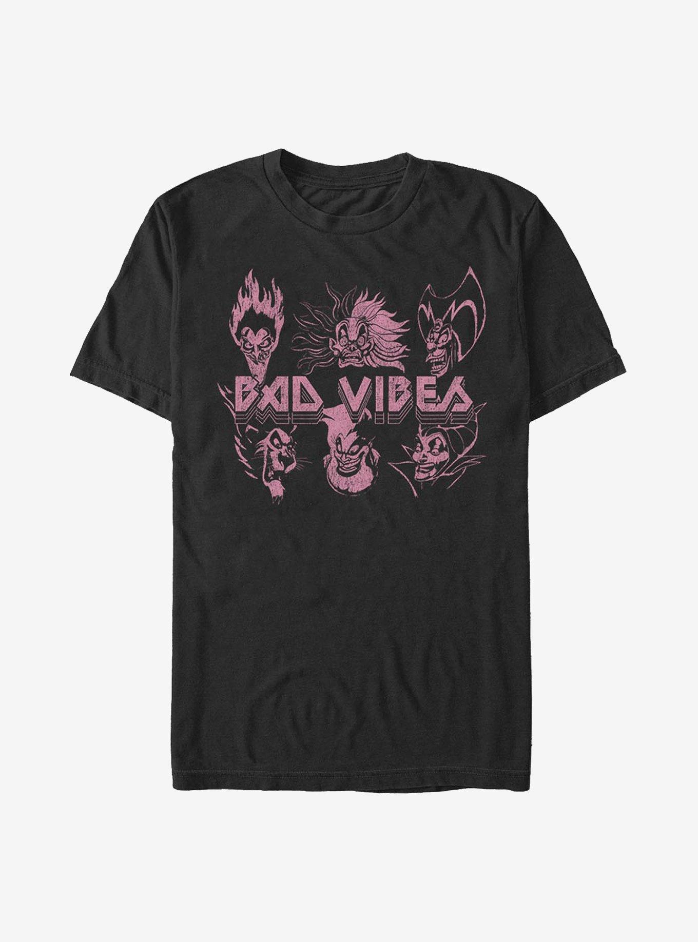 Disney Villains Grunge Vibes T-Shirt, BLACK, hi-res