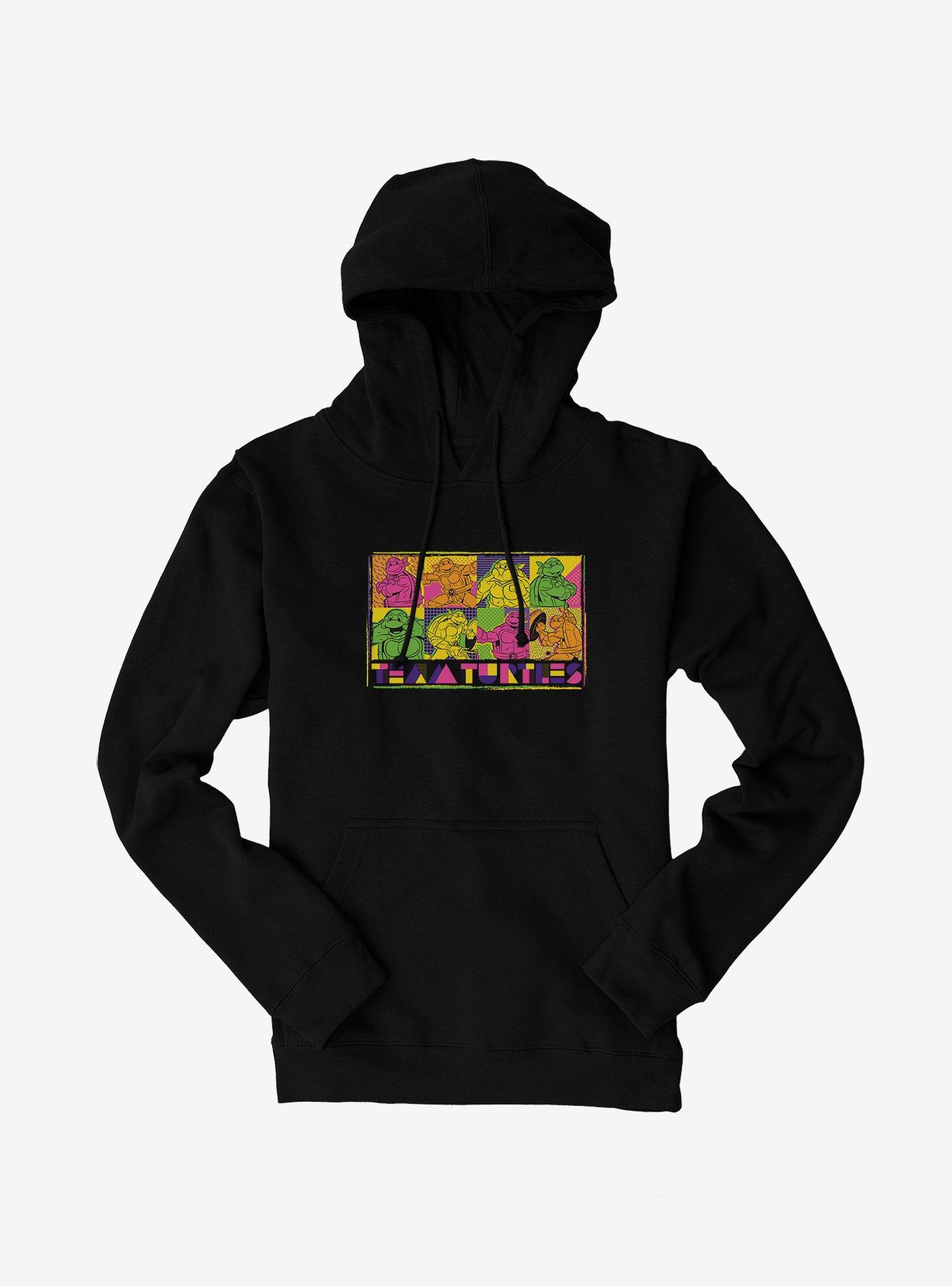 Teenage Mutant Ninja Turtles Team Turtles Neon Men's Hoodie, , hi-res