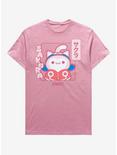 Nyaruto Sakura Haruno Character Portrait Women’s T-Shirt - BoxLunch Exclusive, LIGHT PINK, hi-res