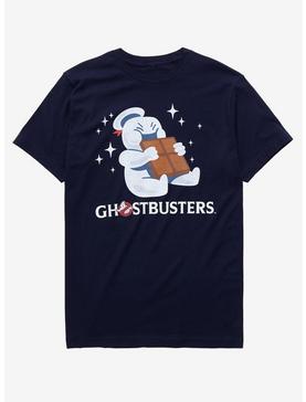 Ghostbusters Chibi Stay Puft Marshmallow Man & Chocolate Women’s T-Shirt - BoxLunch Exclusive, , hi-res