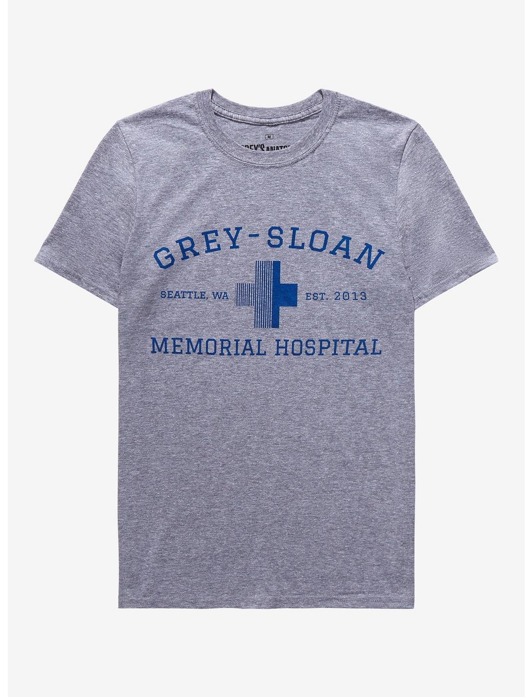 Grey’s Anatomy Grey Sloan Memorial Hospital Women’s T-Shirt, GREY, hi-res