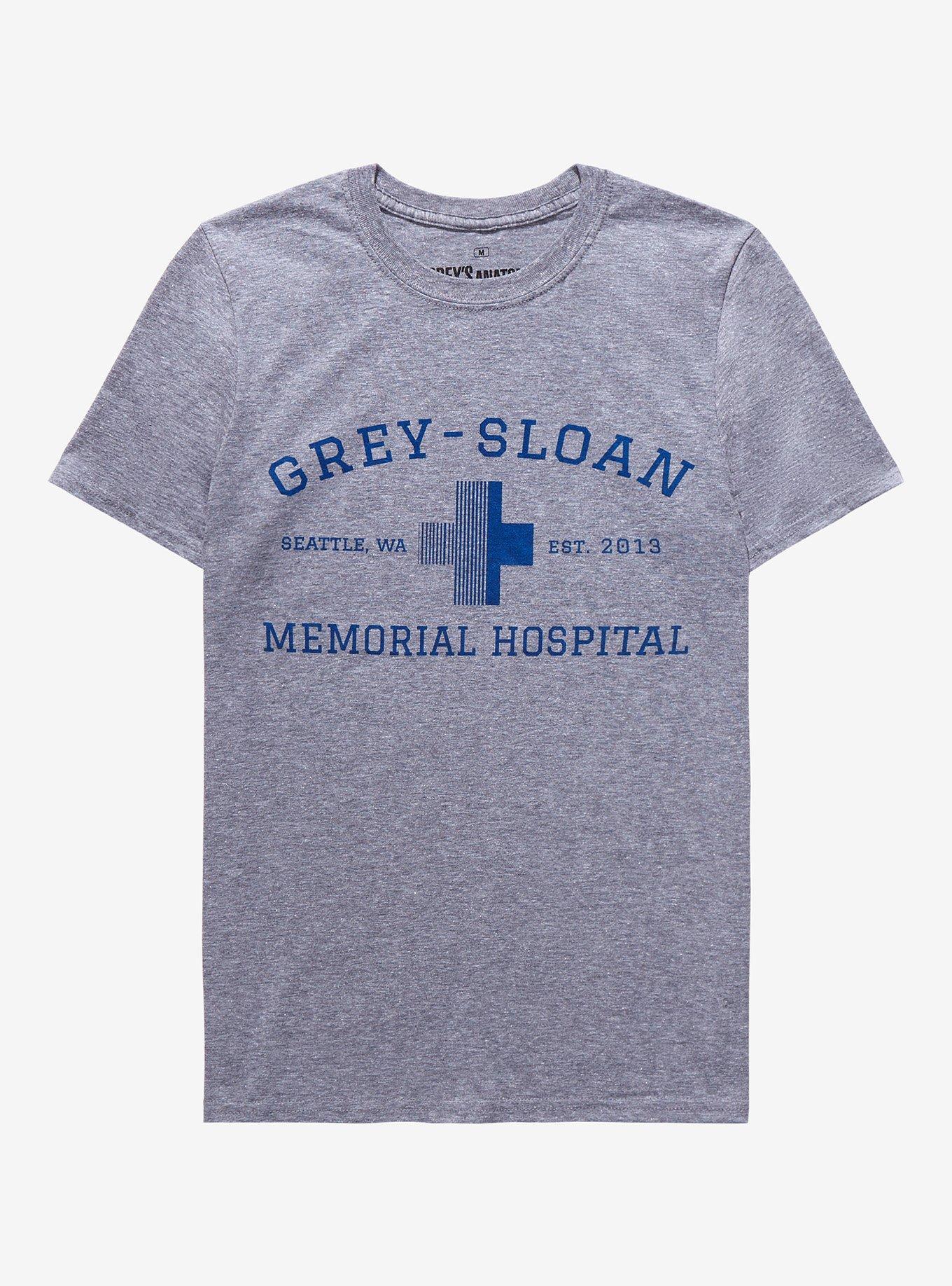 Grey&rsquo;s Anatomy Grey Sloan Memorial Hospital Women&rsquo;s T-Shirt, GREY, hi-res