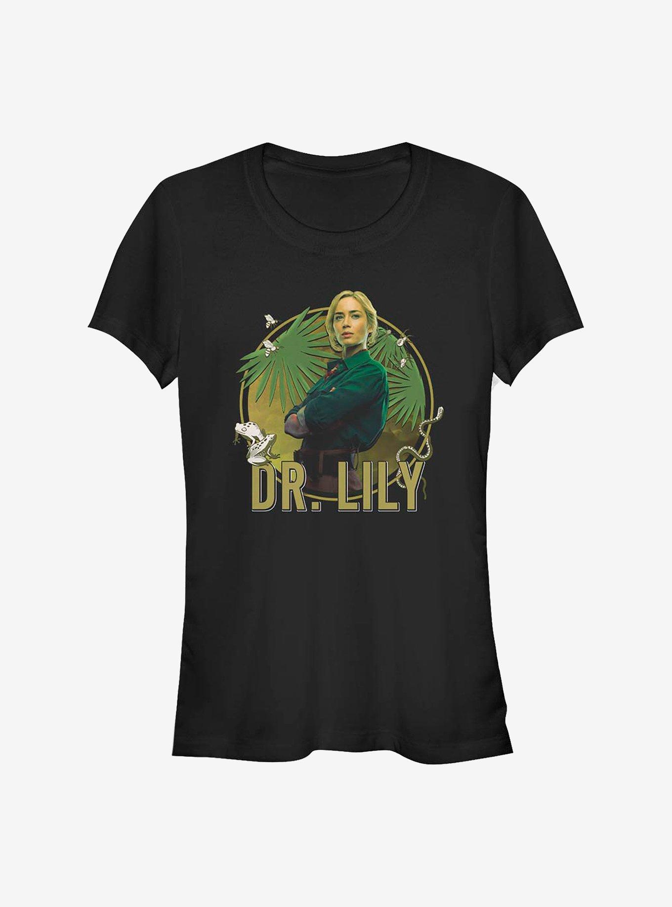 Disney Jungle Cruise Dr. Lily Hero Shot Girls T-Shirt, BLACK, hi-res