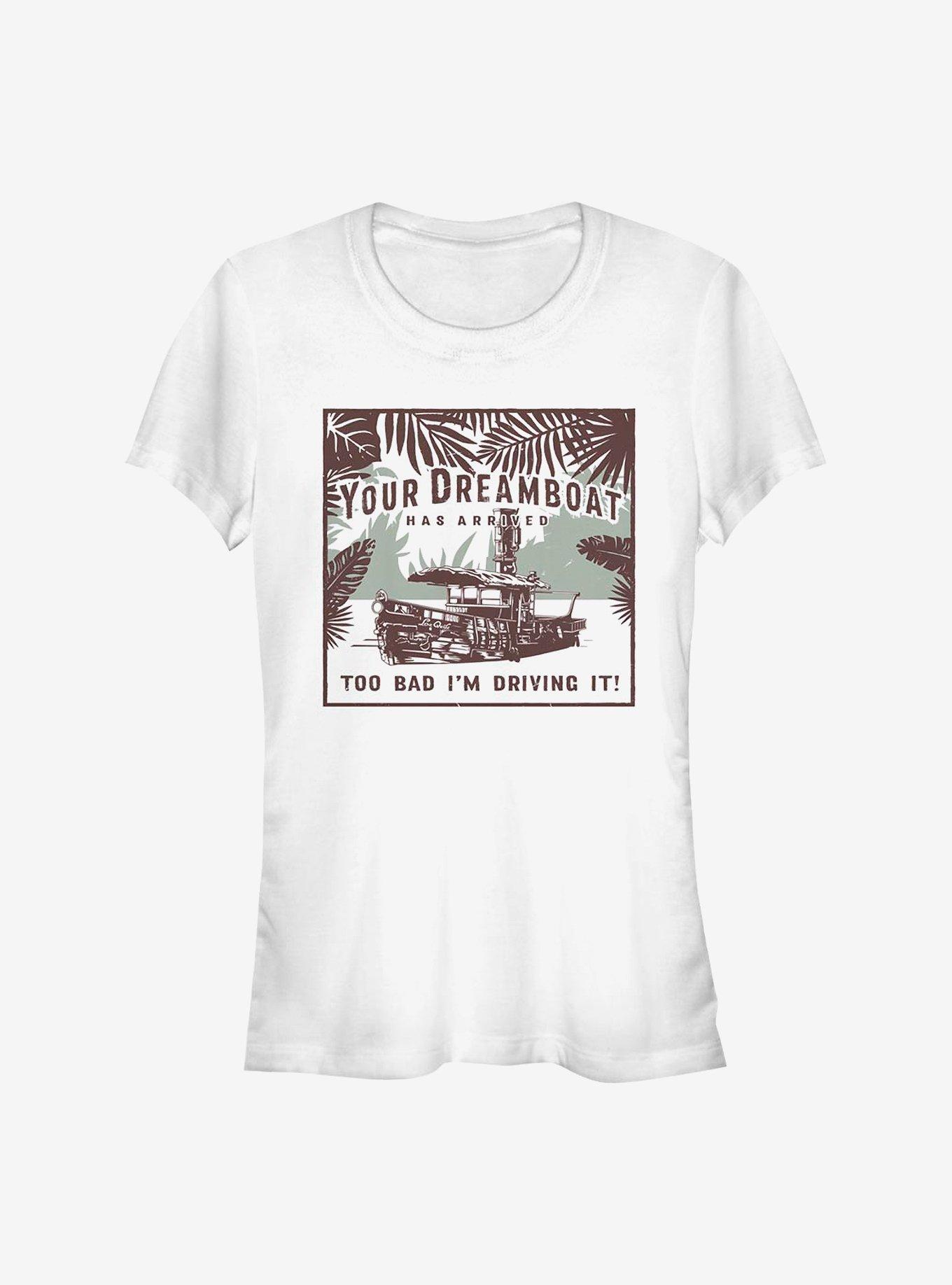 Disney Jungle Cruise Dream Boat Girls T-Shirt, WHITE, hi-res