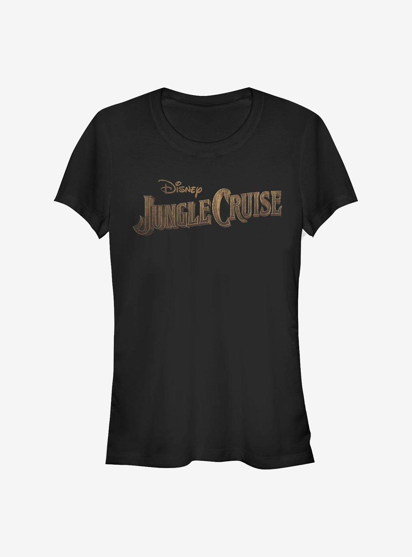 Disney Jungle Cruise Logo Girls T-Shirt, BLACK, hi-res