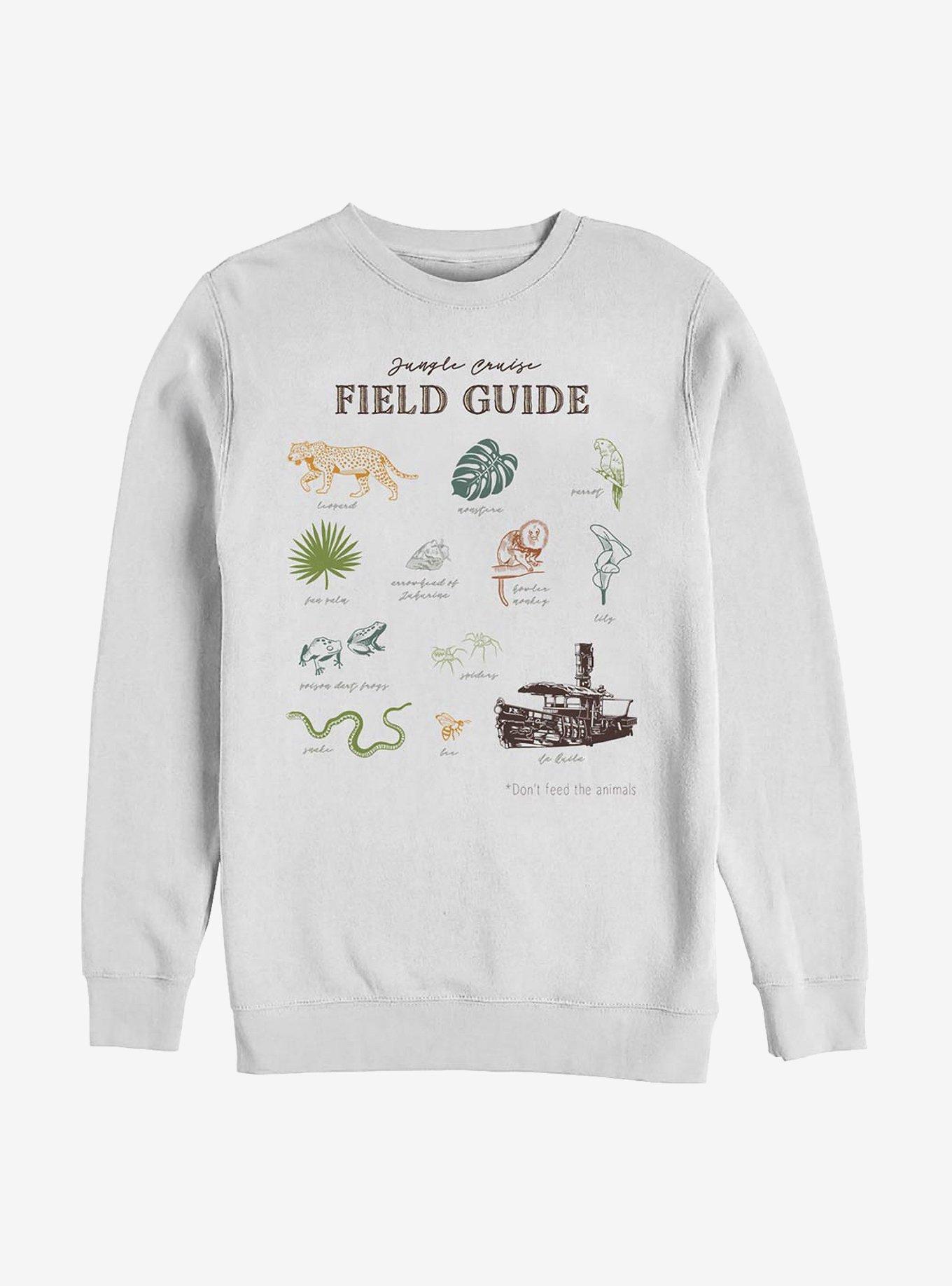 Disney Jungle Cruise Field Guide Crew Sweatshirt