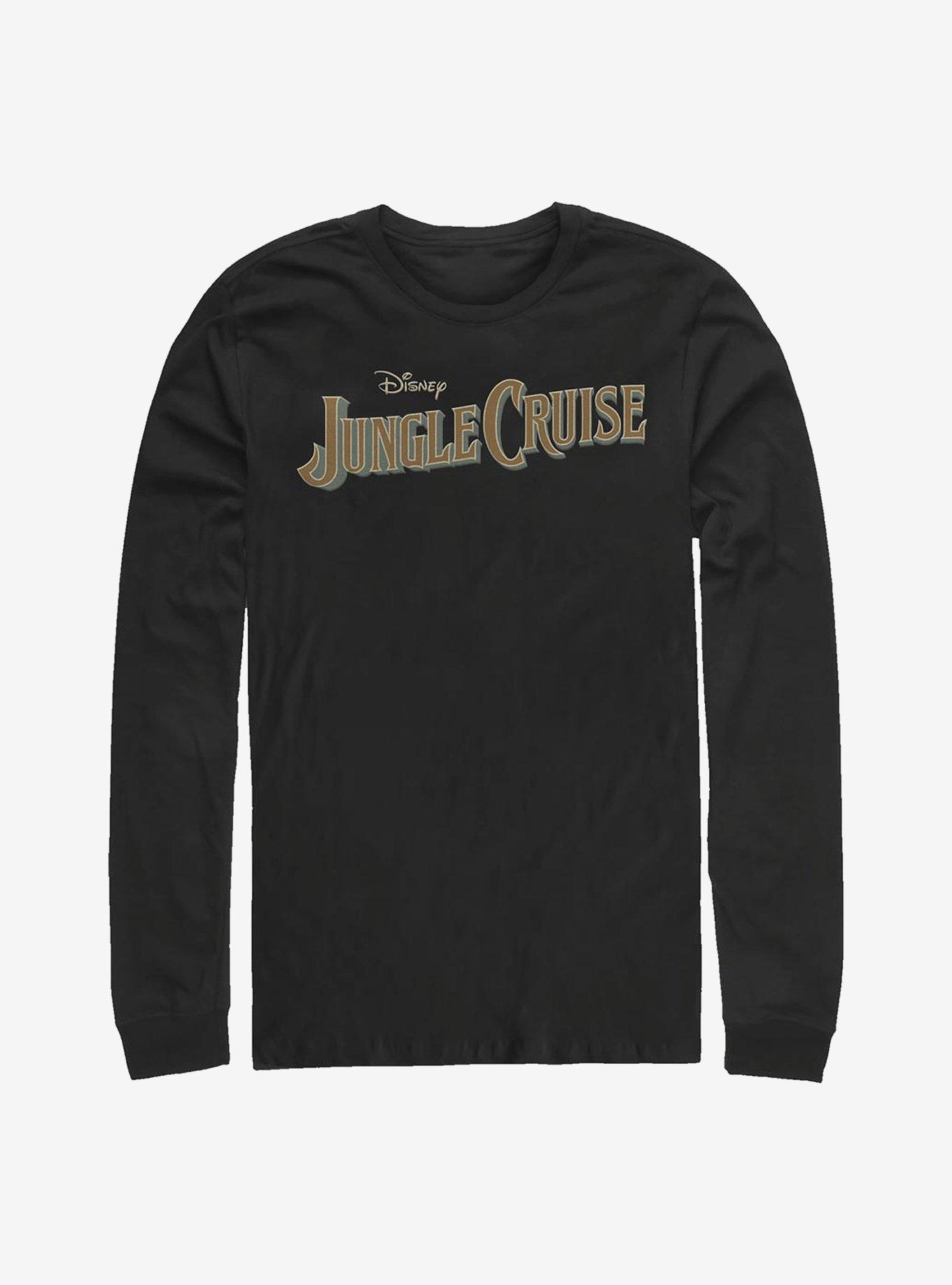 Disney Jungle Cruise Logo Long-Sleeve T-Shirt, BLACK, hi-res