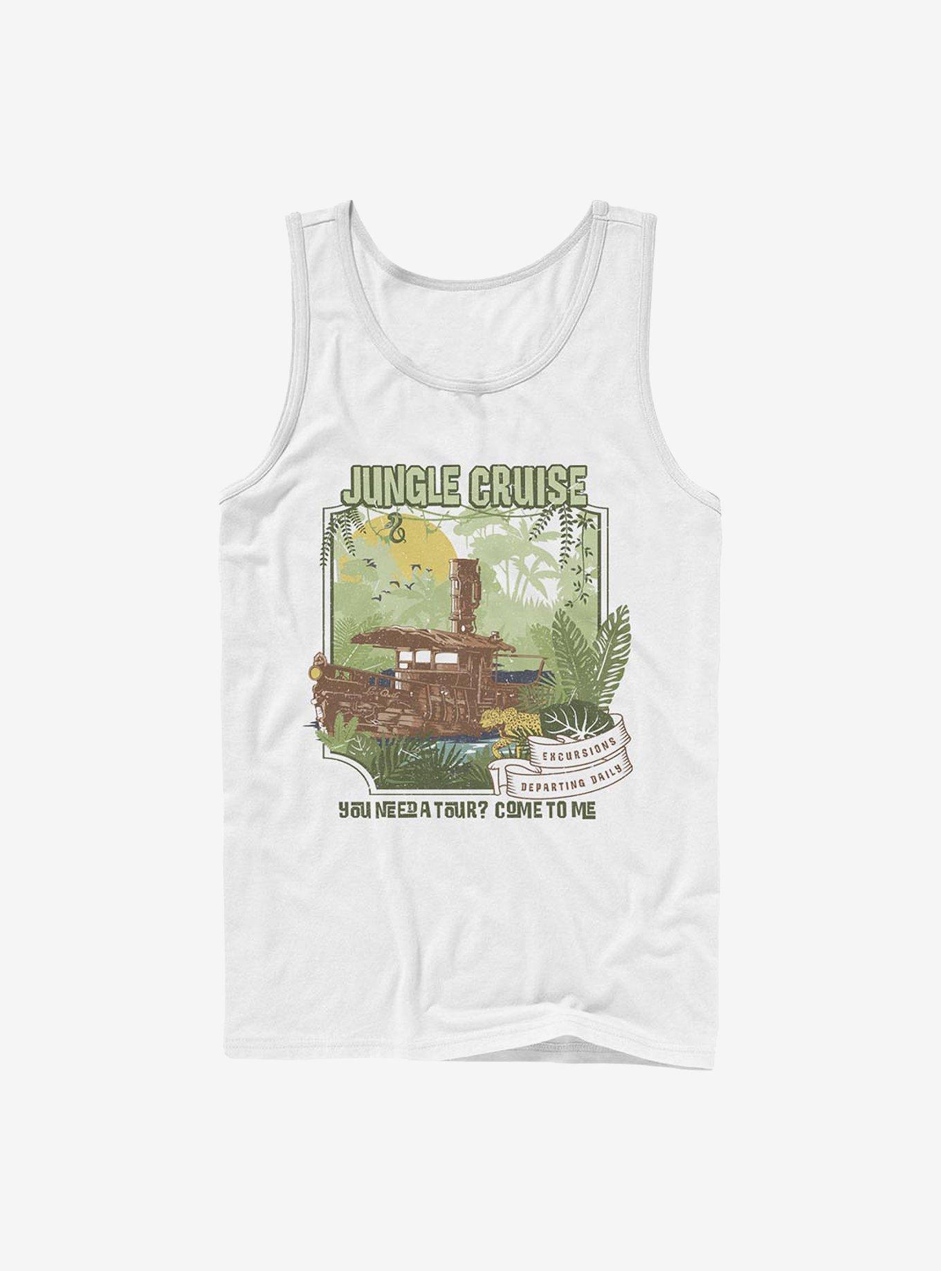 Disney Jungle Cruise Daily Tours Tank, WHITE, hi-res