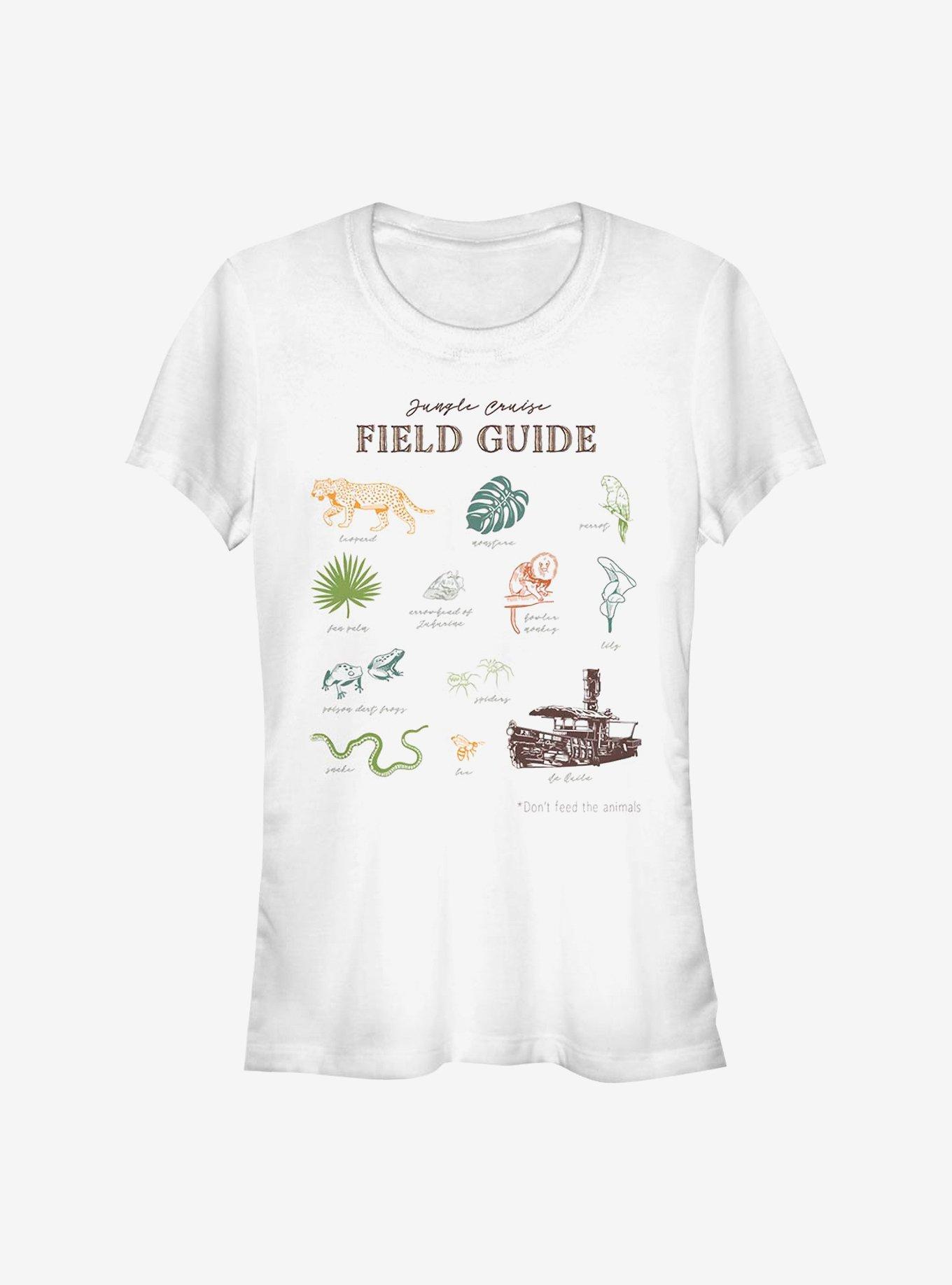 Disney Jungle Cruise Field Guide Girls T-Shirt, WHITE, hi-res