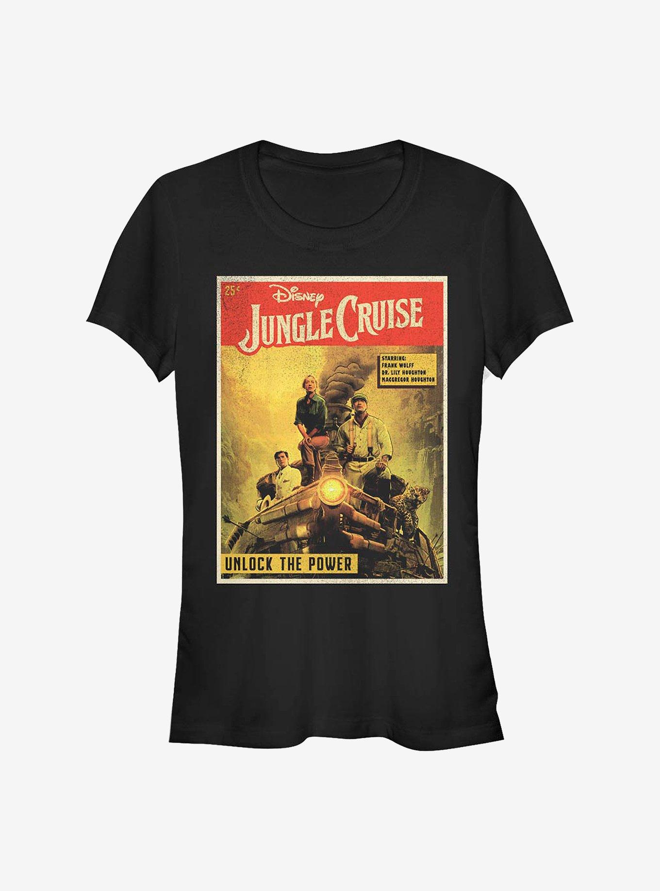 Disney Jungle Cruise Jungle Comic Cover Girls T-Shirt, , hi-res