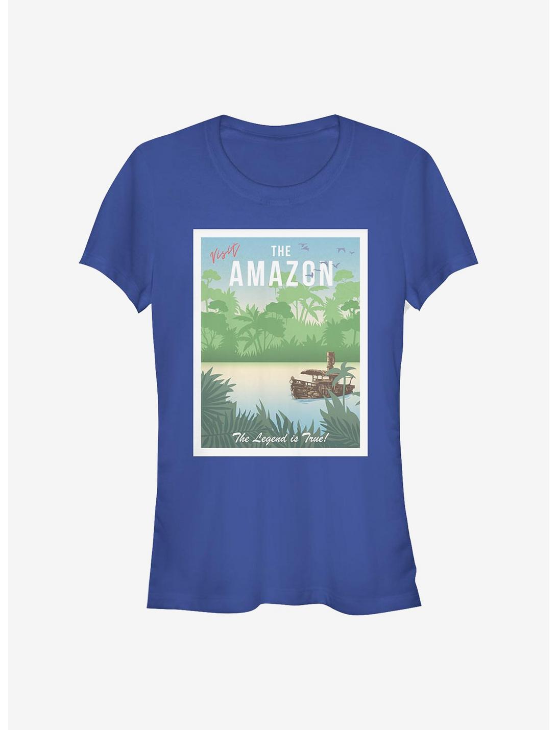 Disney Jungle Cruise Visit The Amazon Girls T-Shirt, ROYAL, hi-res