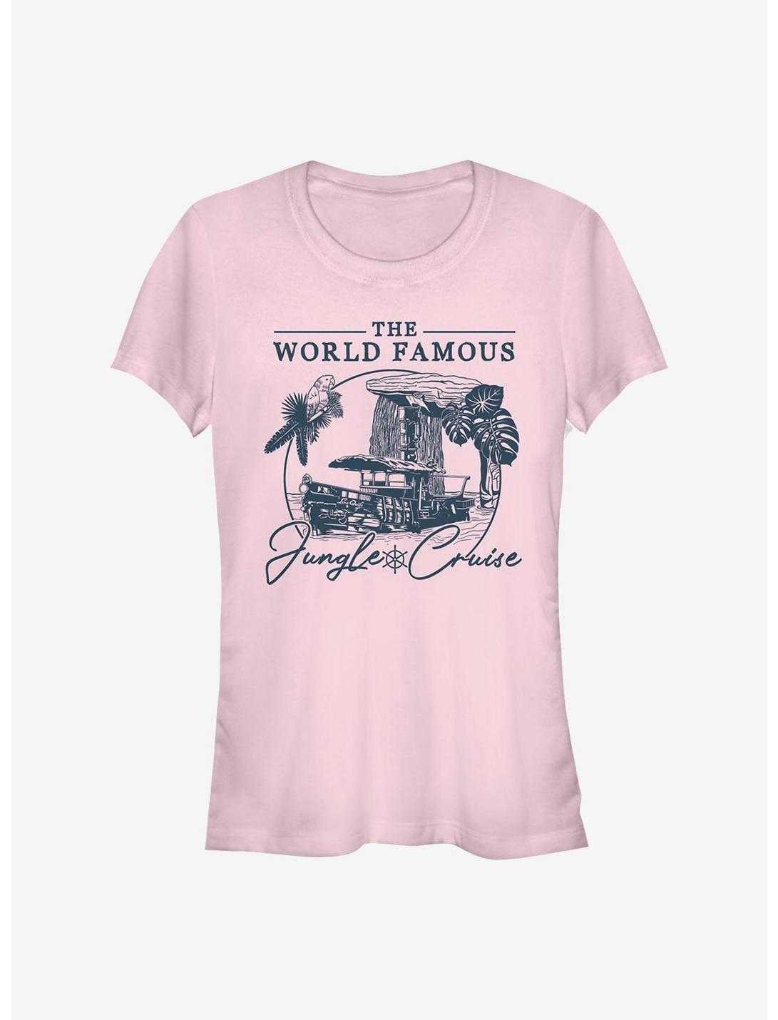 Disney Jungle Cruise Word Famous Girls T-Shirt, LIGHT PINK, hi-res