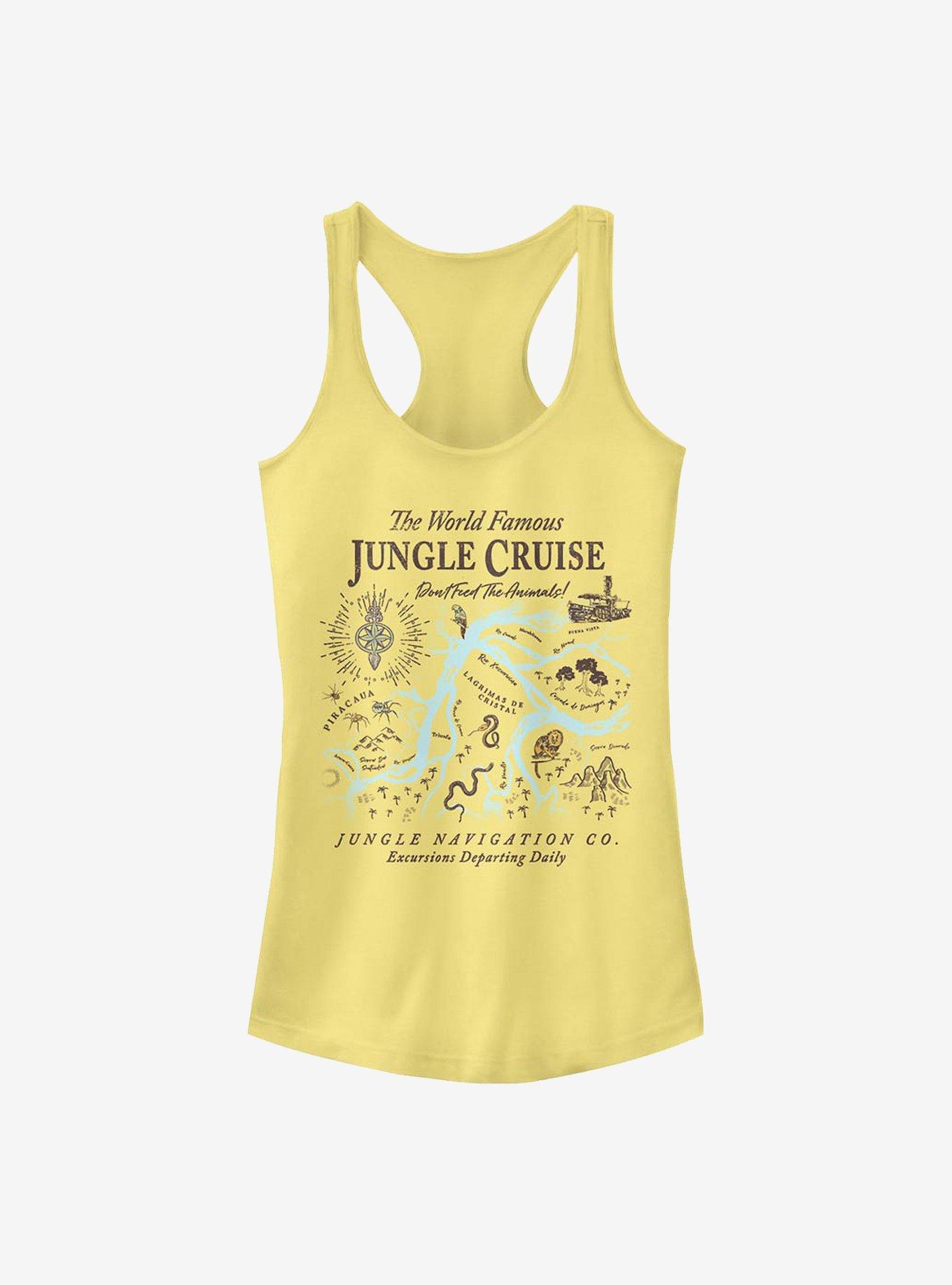 Disney Jungle Cruise Map Girls Tank