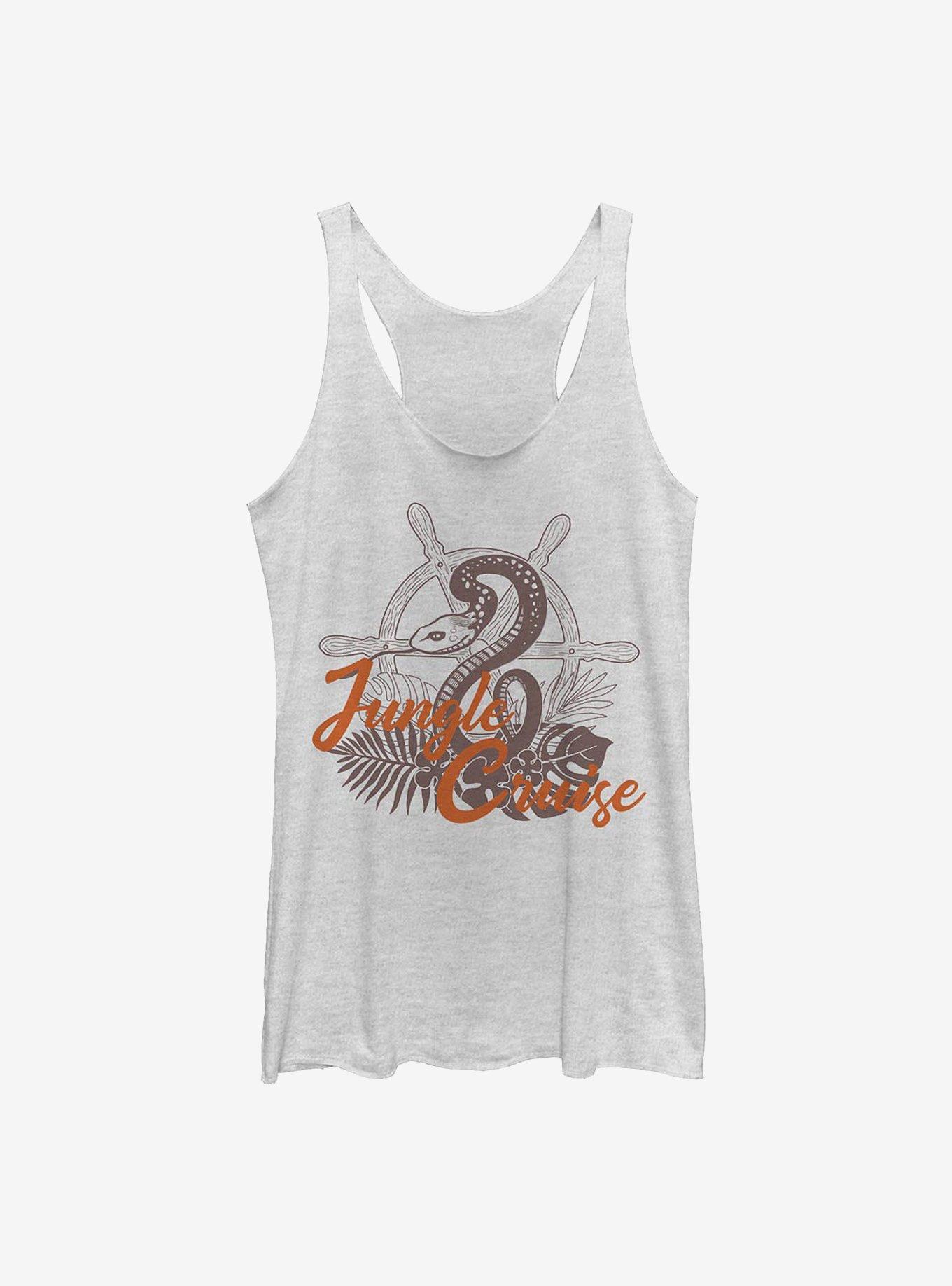 Disney Jungle Cruise Jungle Cruise Snake Girls Tank, WHITE HTR, hi-res