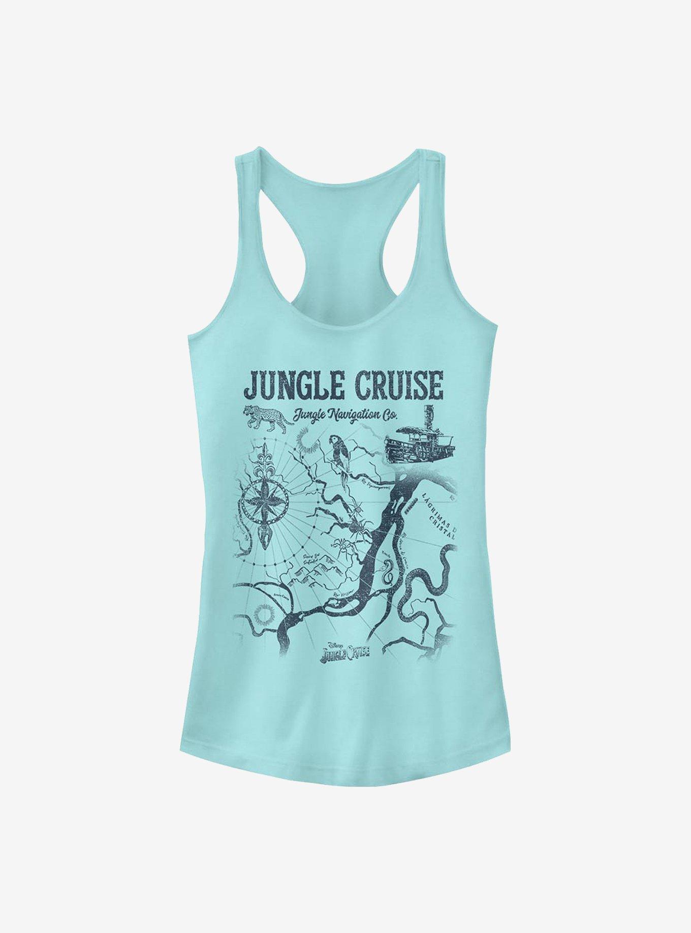 Disney Jungle Cruise Jungle Map Girls Tank, , hi-res