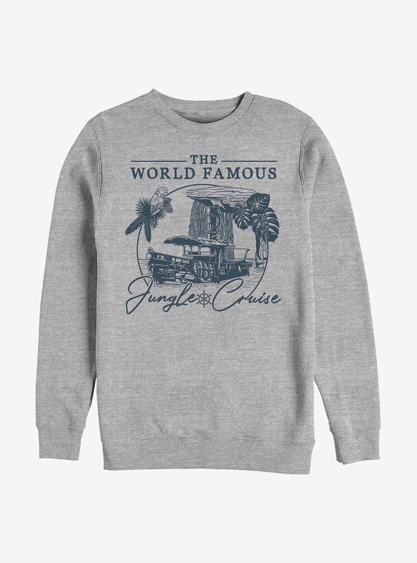 Disney Jungle Cruise Word Famous Crew Sweatshirt