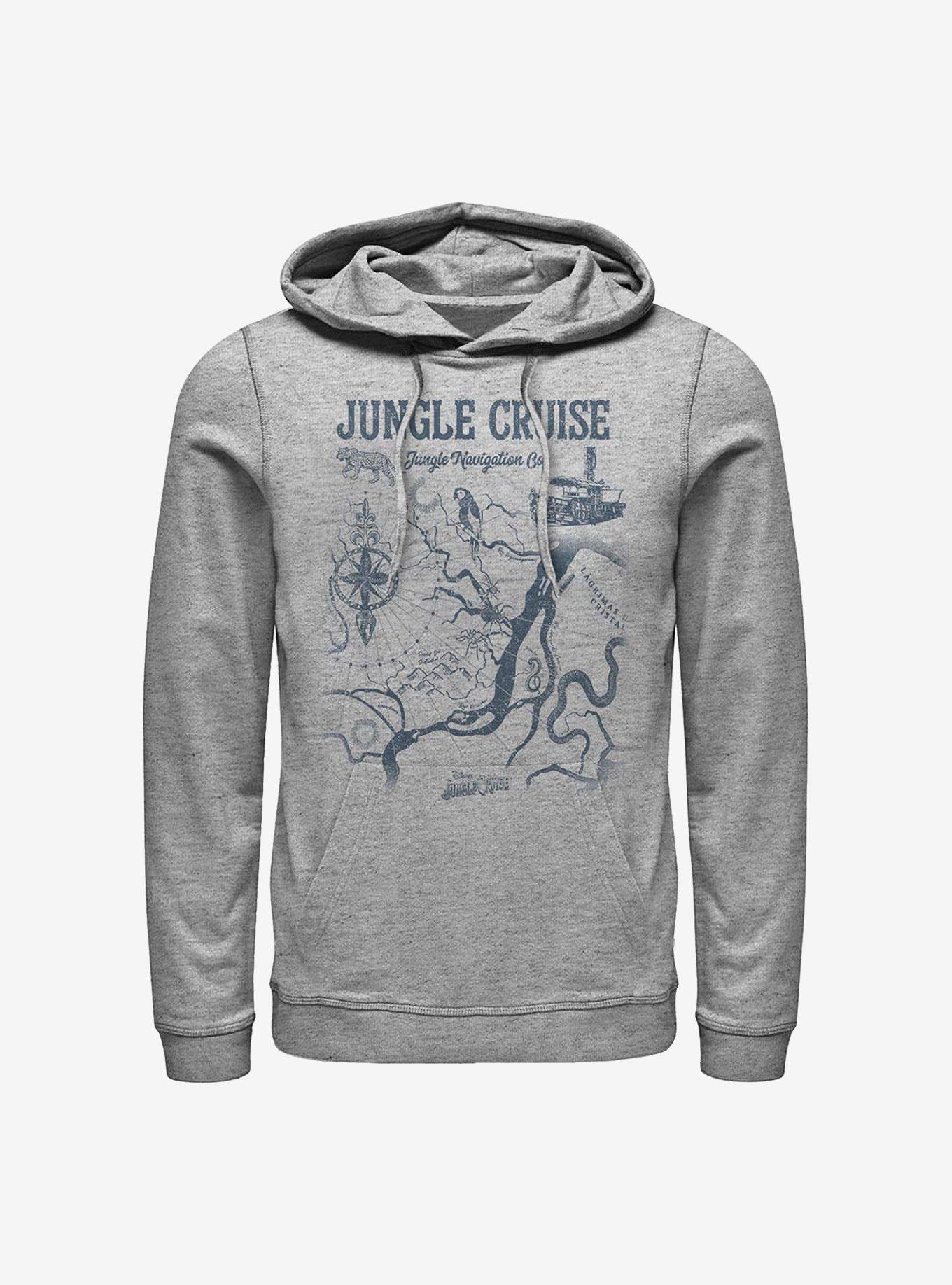 Disney Jungle Cruise Jungle Map Hoodie, , hi-res