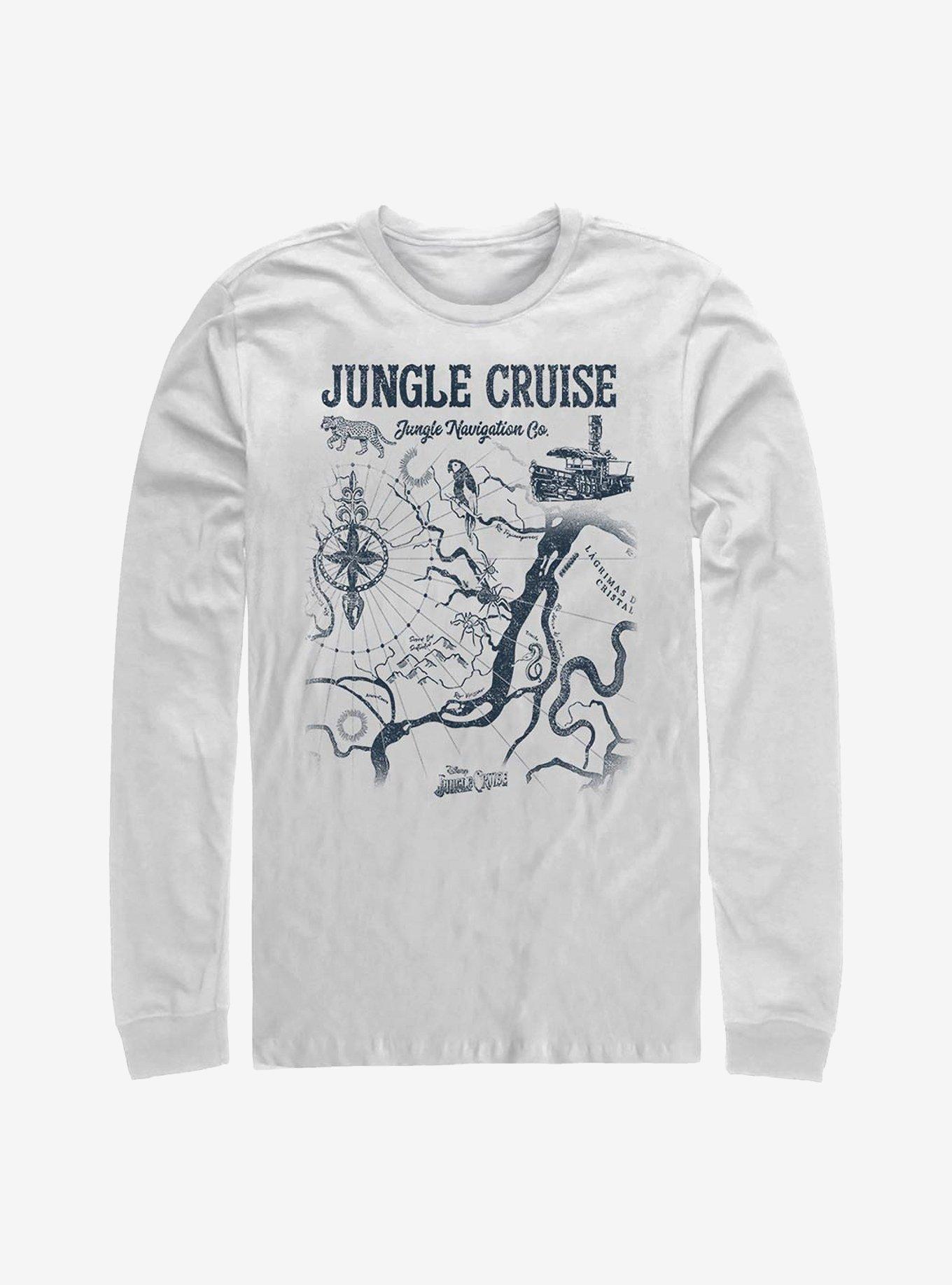 Disney Jungle Cruise Jungle Map Long-Sleeve T-Shirt, , hi-res