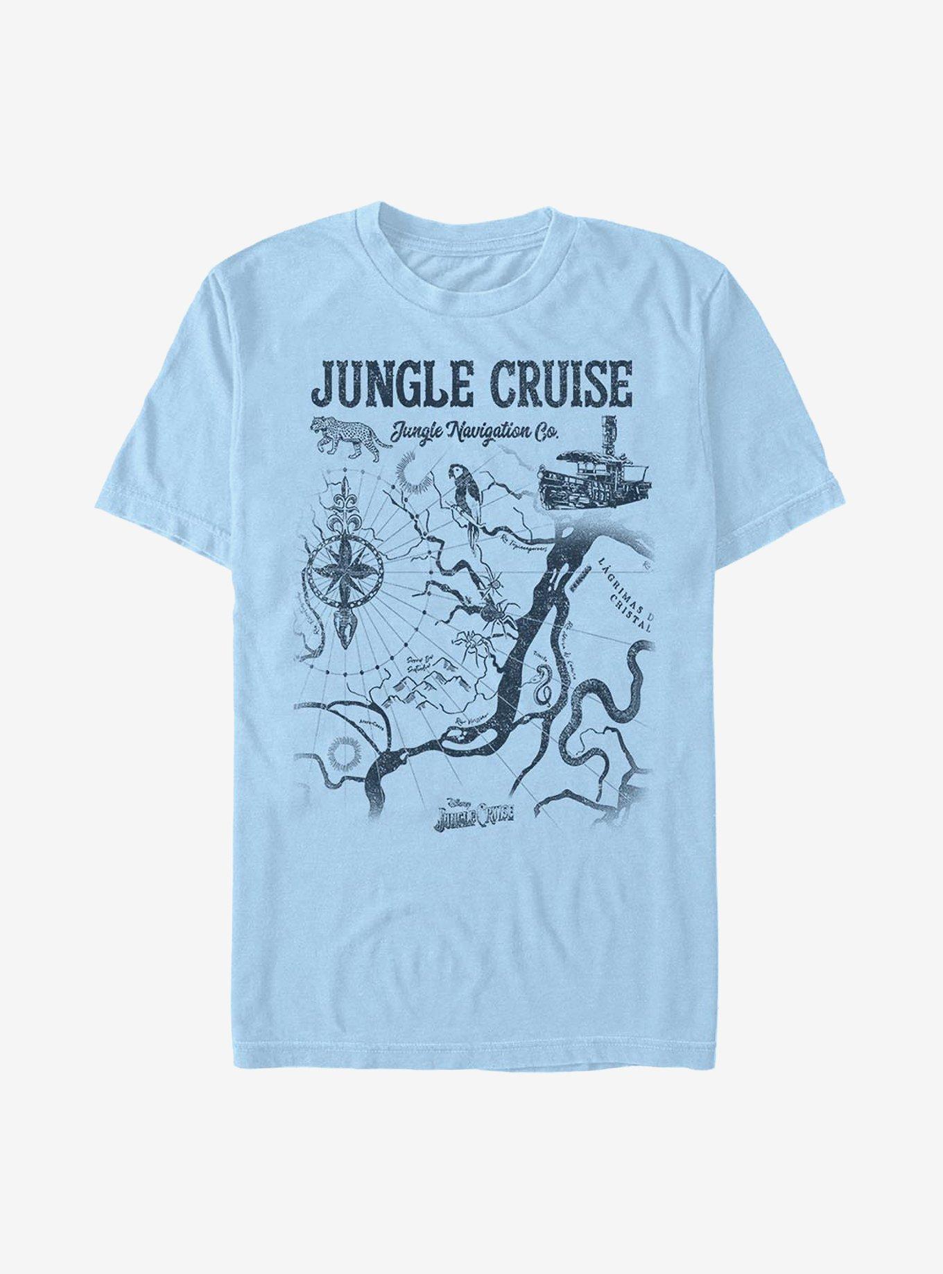 Disney Jungle Cruise Jungle Map T-Shirt, , hi-res