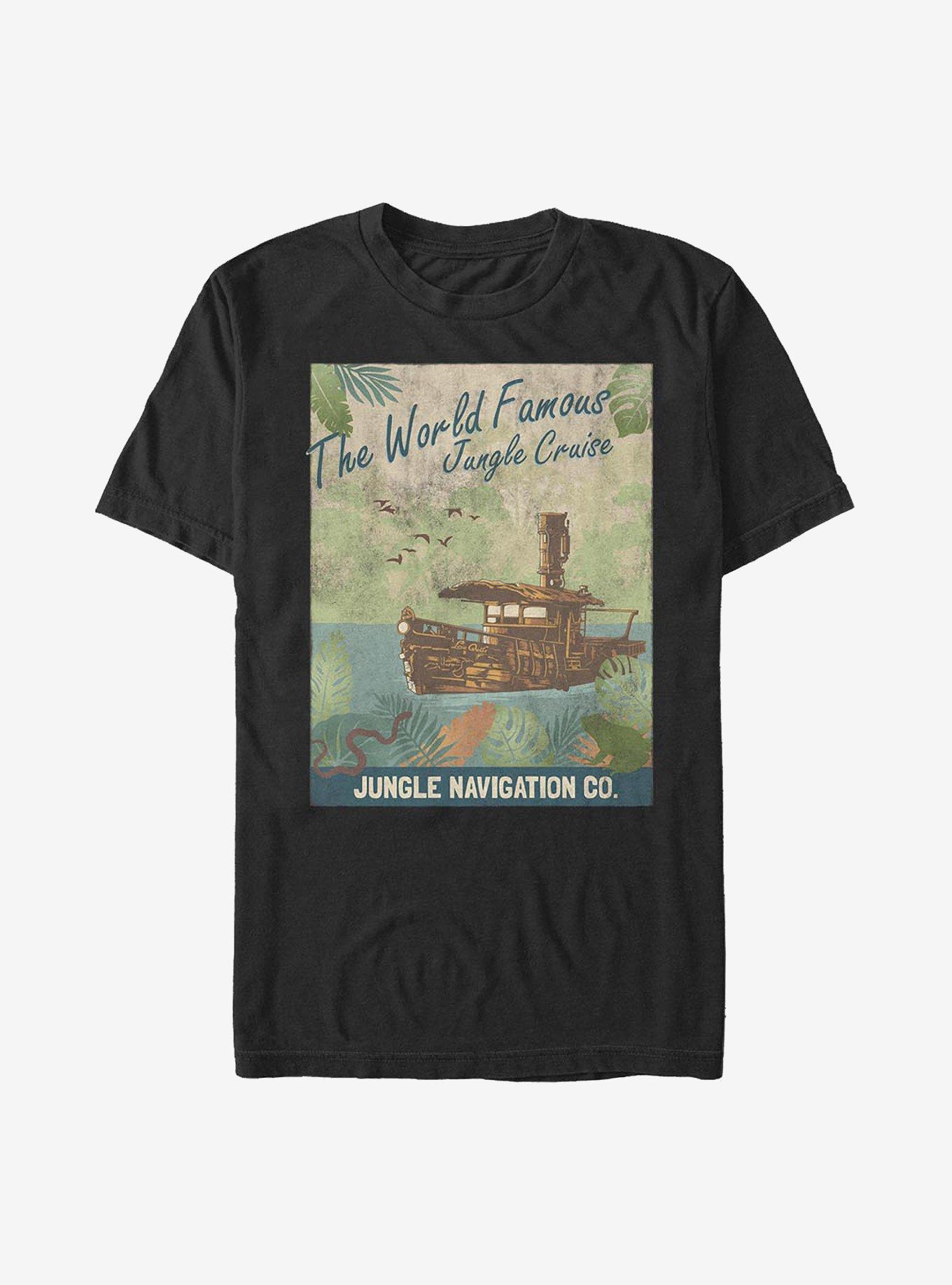 Disney Jungle Cruise Vintage Poster T-Shirt, , hi-res