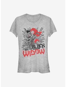 Marvel Black Widow Art Girls T-Shirt, , hi-res