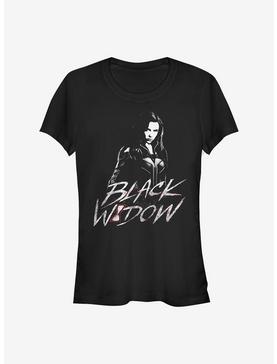 Marvel Black Widow Fierce Pose Girls T-Shirt, , hi-res