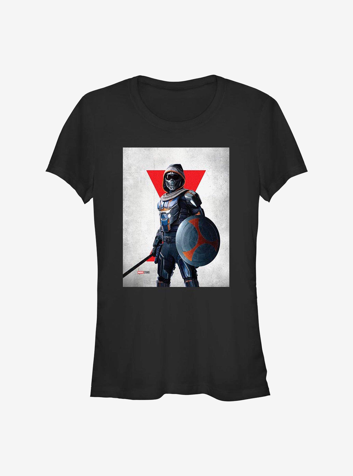 Marvel Black Widow Taskmaster Poster Girls T-Shirt