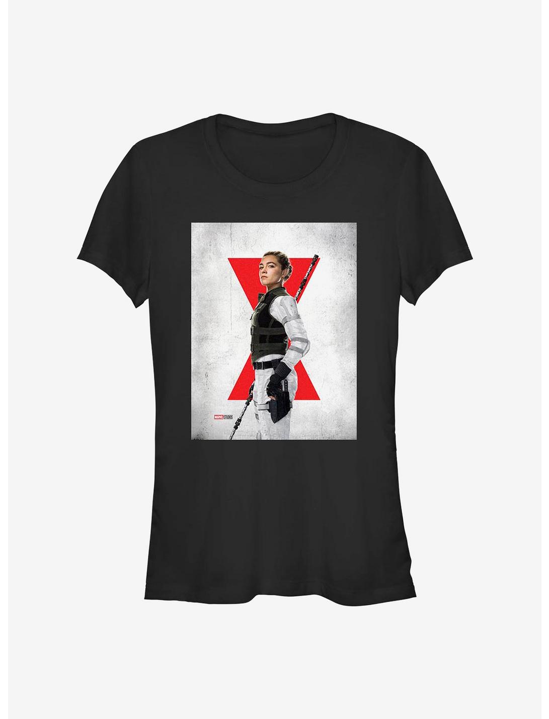 Marvel Black Widow Yelena Poster Girls T-Shirt, BLACK, hi-res