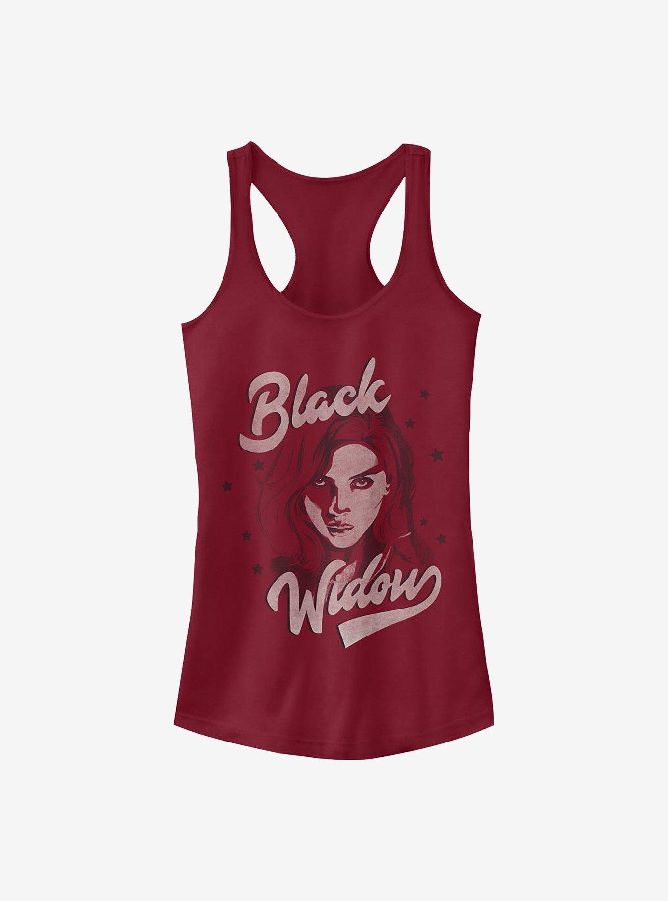 Marvel Black Widow Portrait Girls Tank, SCARLET, hi-res