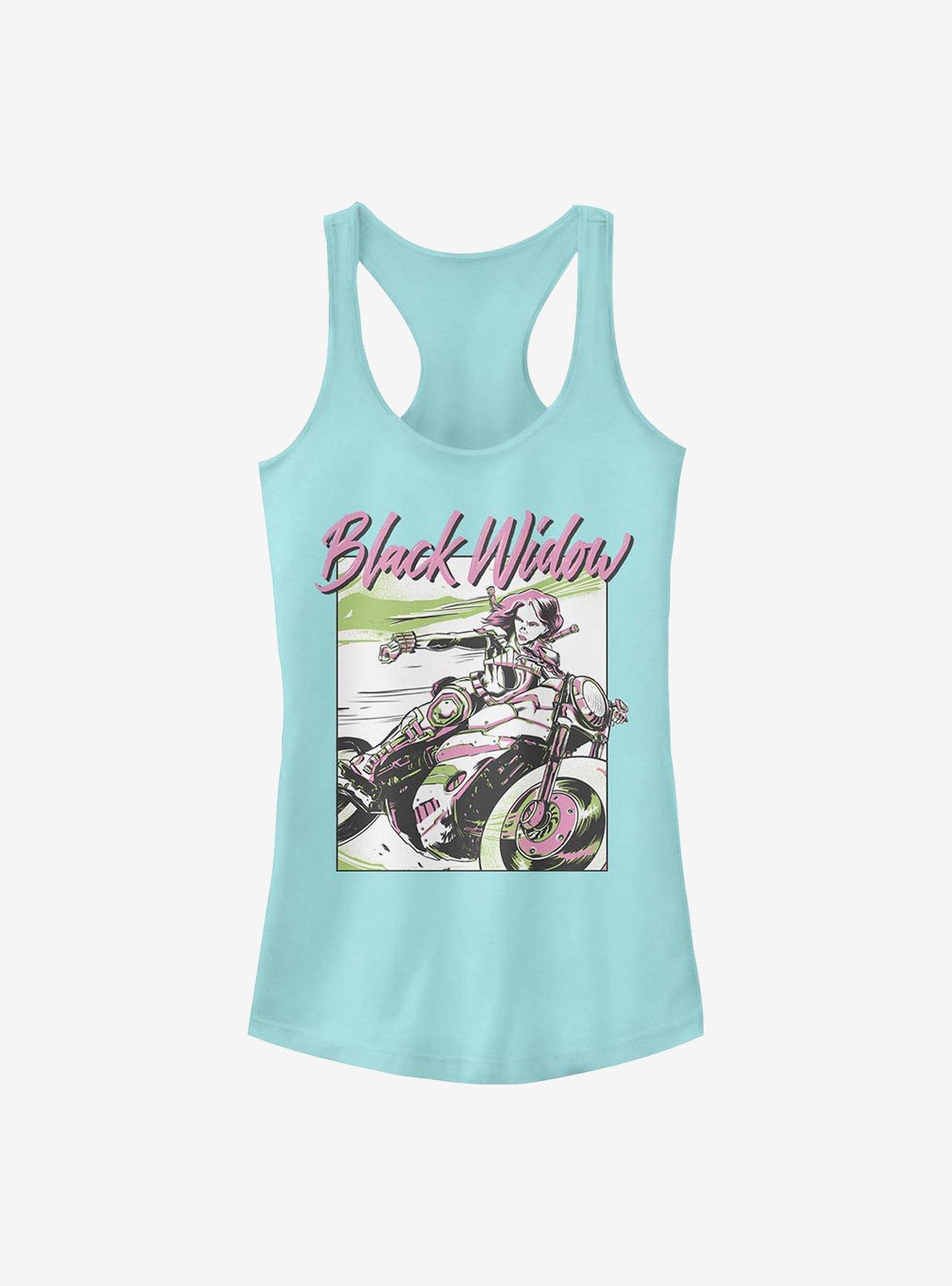 Marvel Black Widow Retro Art Girls Tank, , hi-res