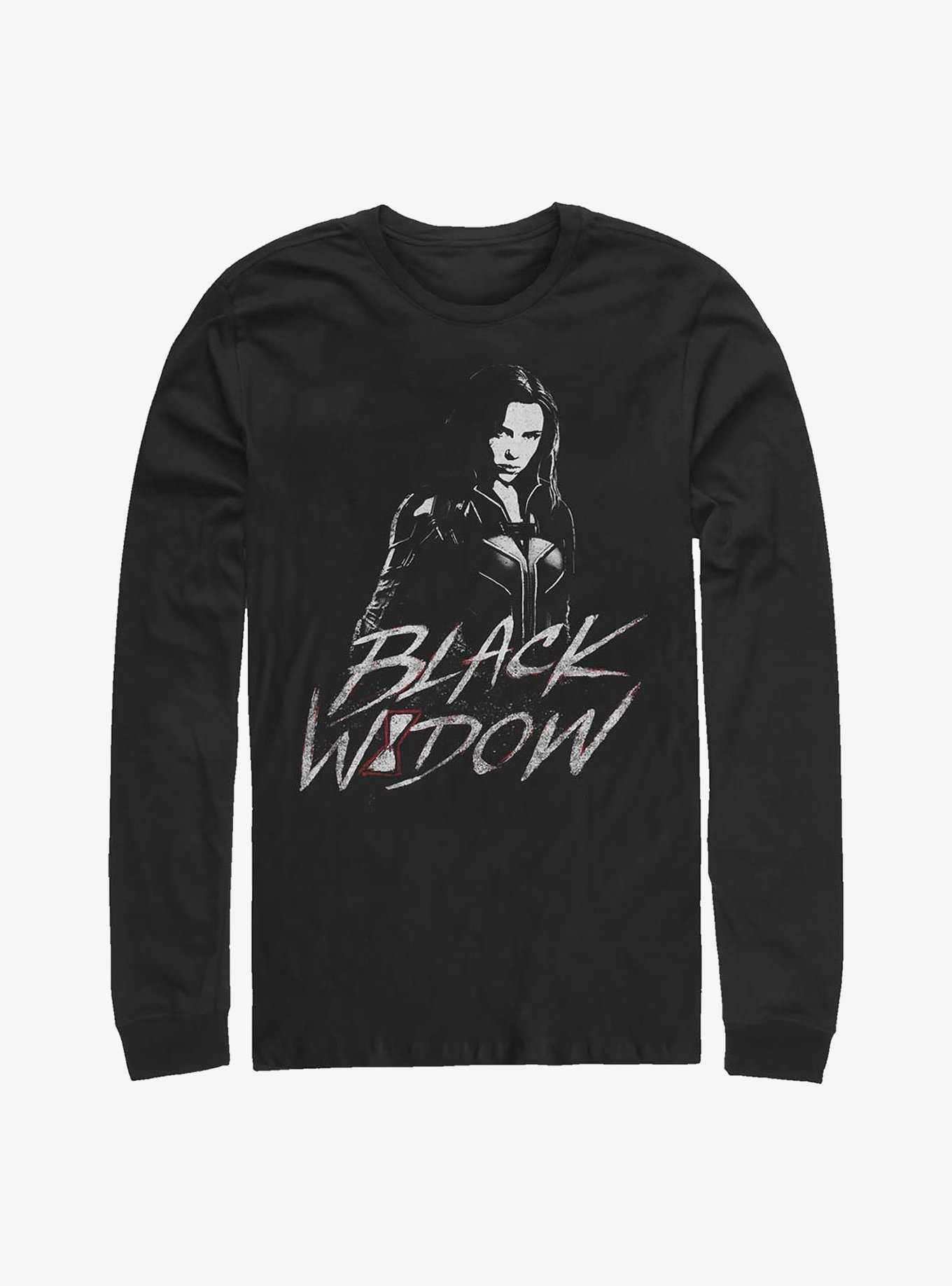 Marvel Black Widow Fierce Pose Long-Sleeve T-Shirt, , hi-res