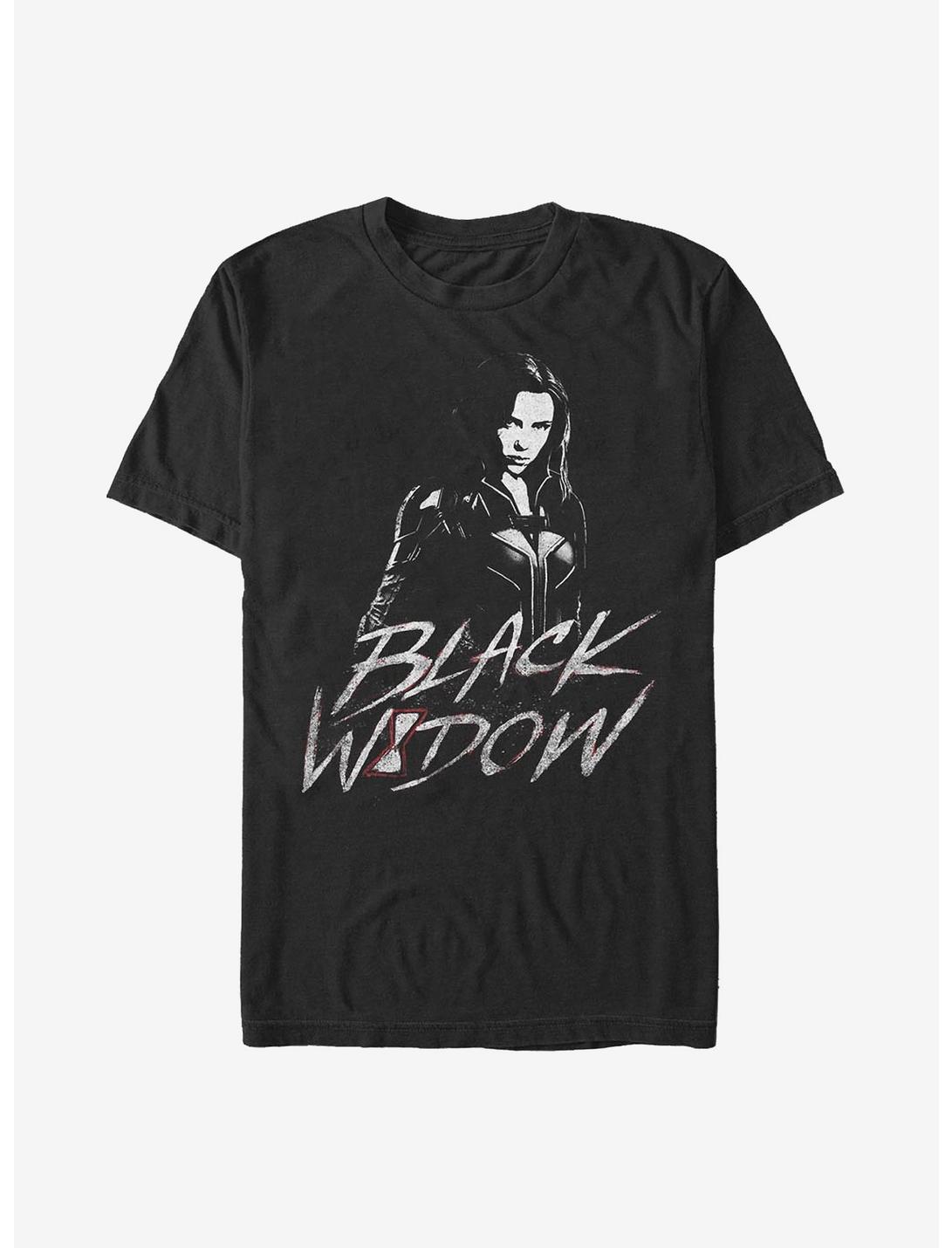Marvel Black Widow Fierce Pose T-Shirt, BLACK, hi-res