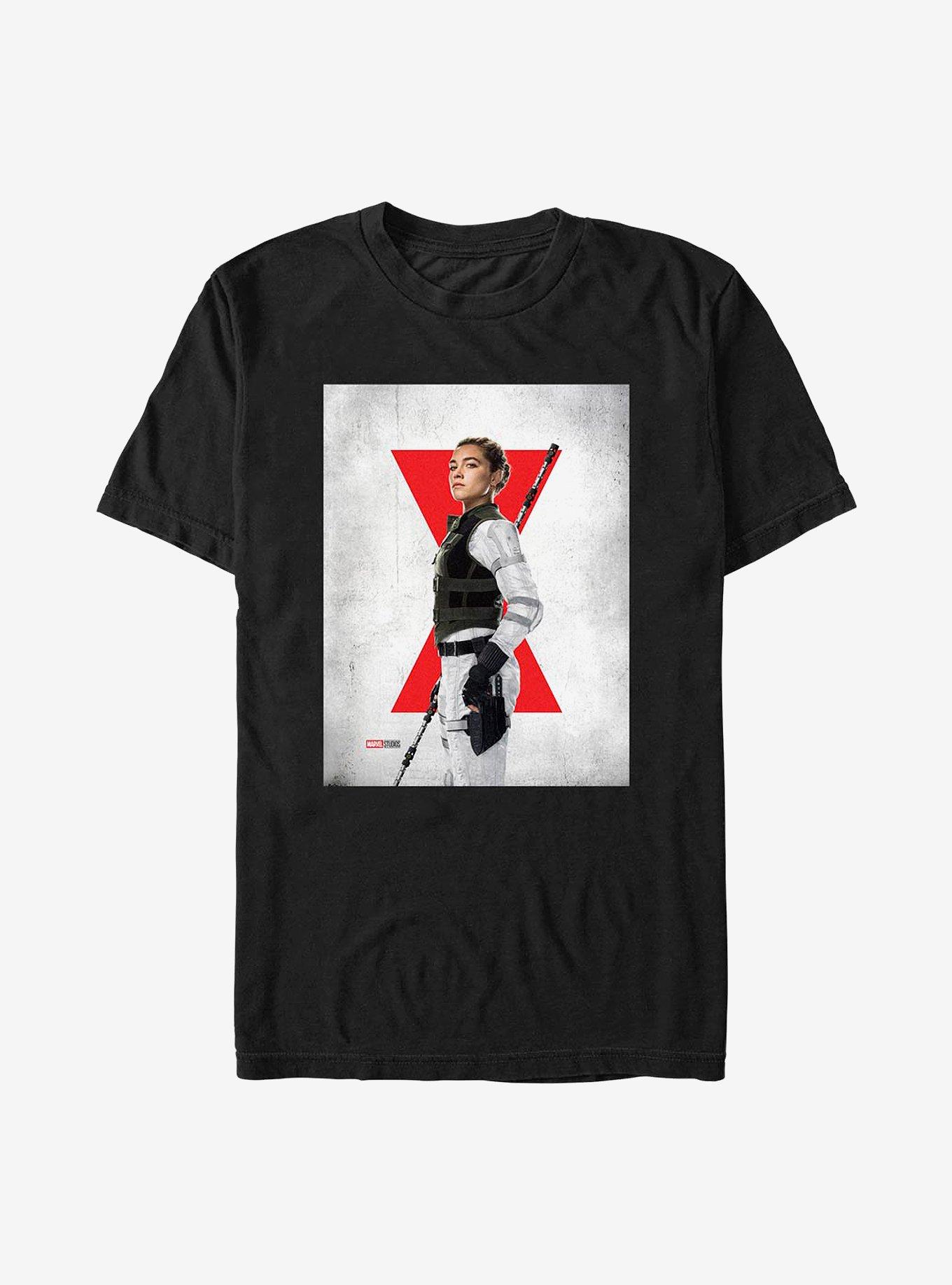 Marvel Black Widow Yelena Poster T-Shirt, BLACK, hi-res