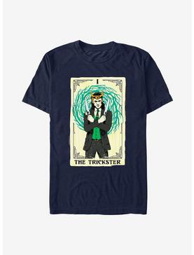 Marvel Loki The Trickster Tarot T-Shirt, NAVY, hi-res