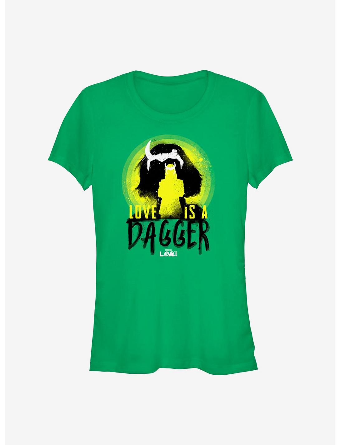 Marvel Loki Love Is A Dagger Girls T-Shirt, KELLY, hi-res