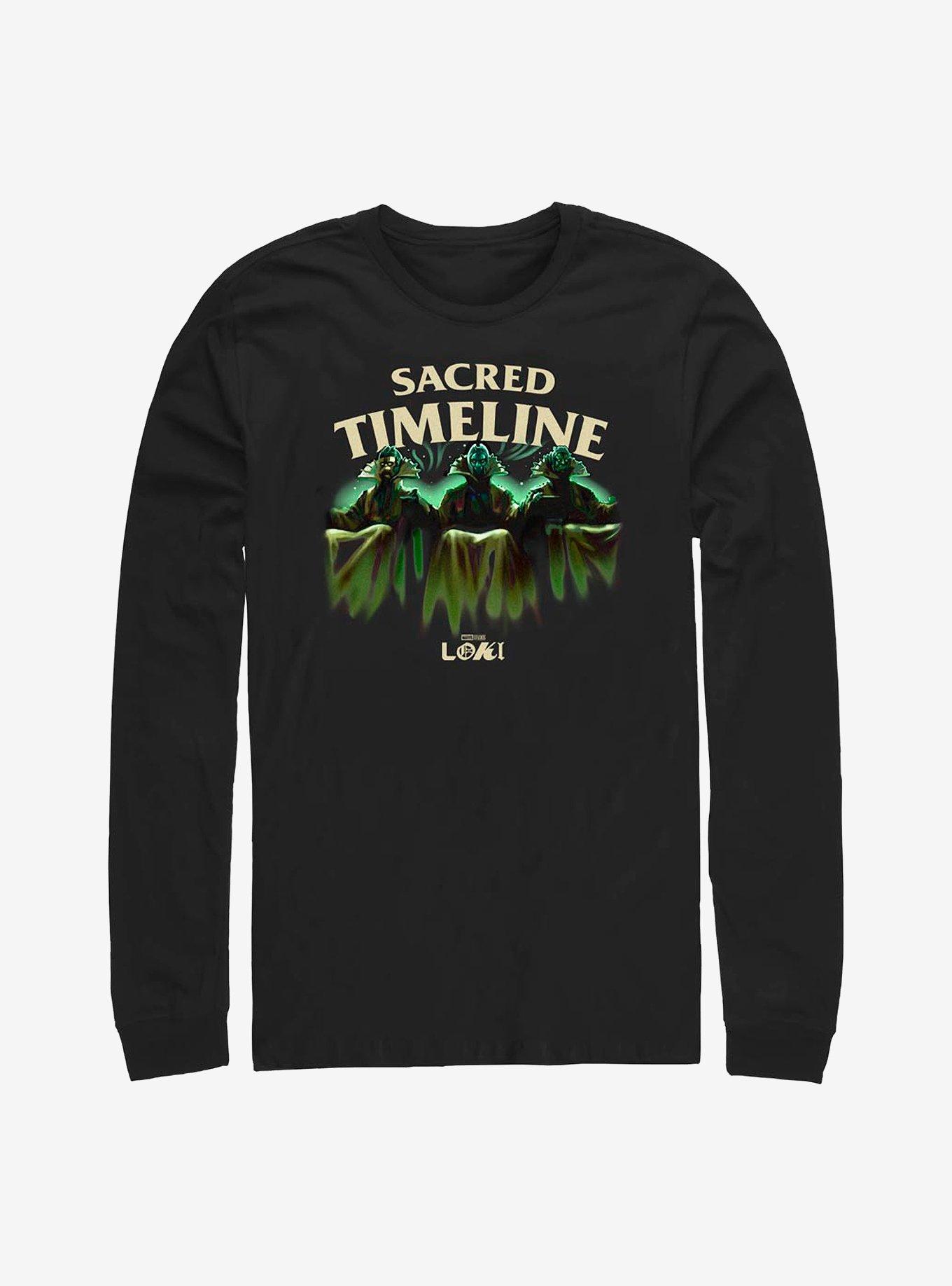 Marvel Loki Sacred Timeline Long-Sleeve T-Shirt, BLACK, hi-res