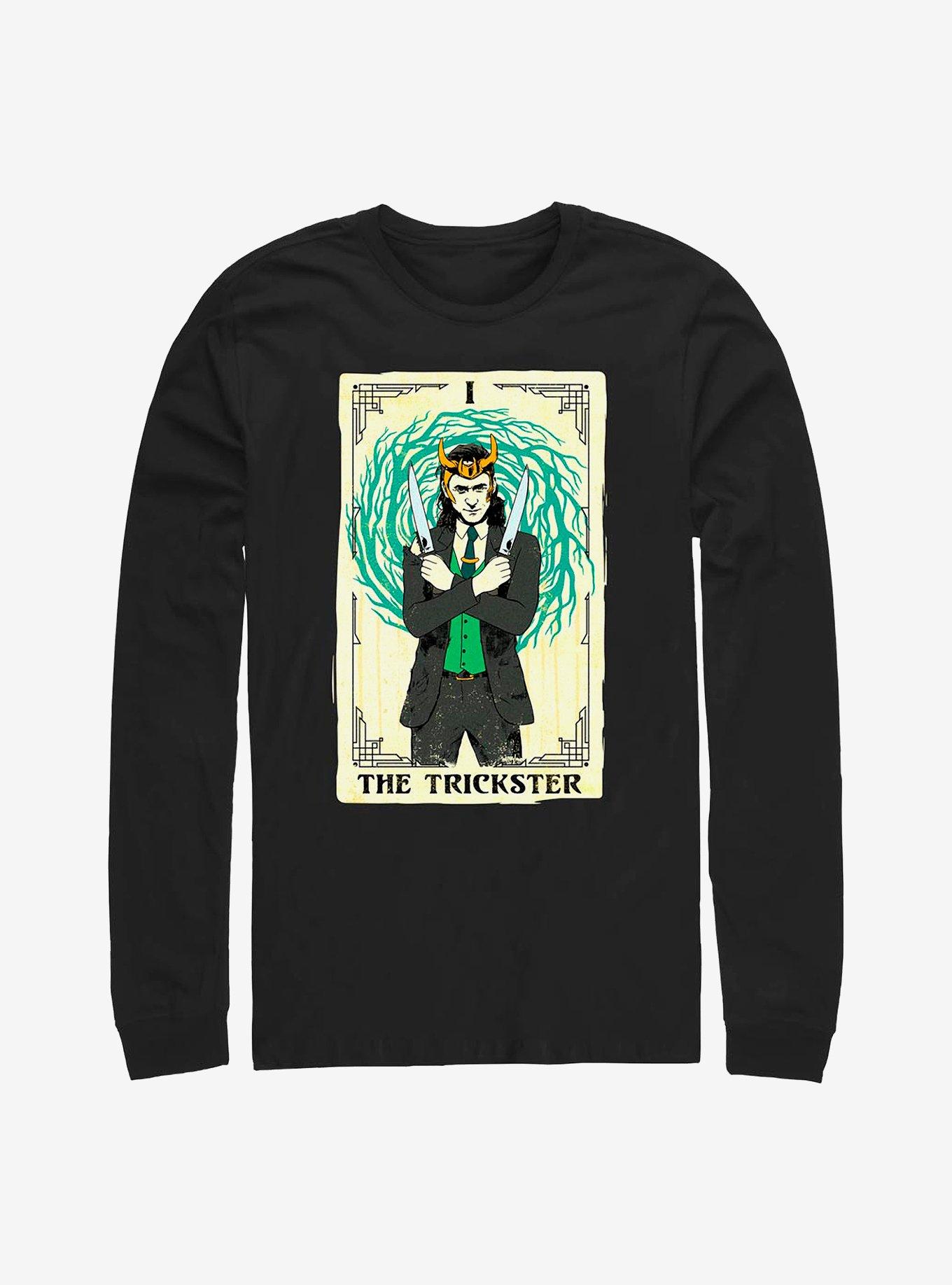 Marvel Loki The Trickster Tarot Long-Sleeve T-Shirt, , hi-res