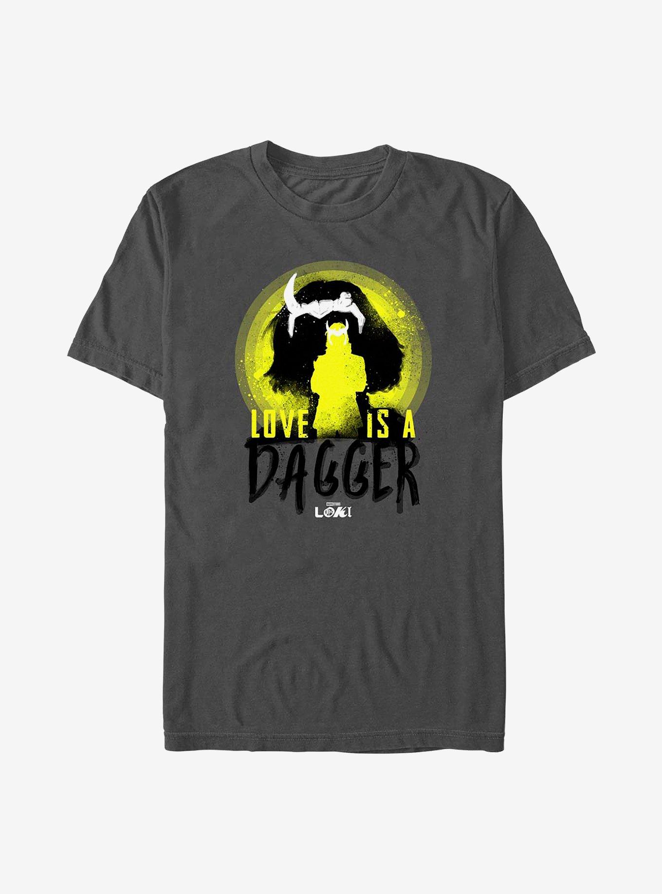 Marvel Loki Love Is A Dagger T-Shirt, , hi-res