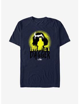 Marvel Loki Love Is A Dagger T-Shirt, NAVY, hi-res