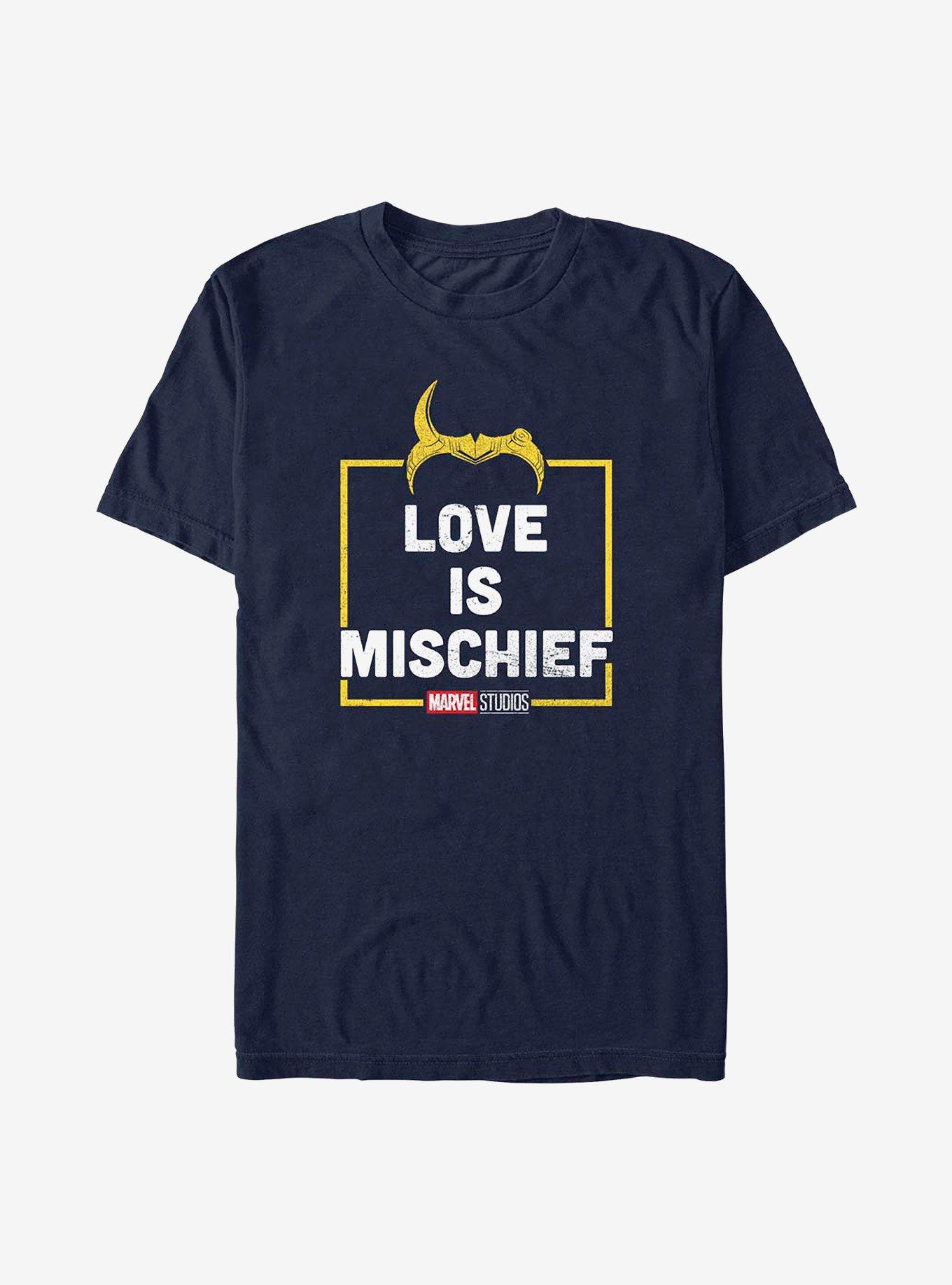 Marvel Loki Love Is Mischief T-Shirt, , hi-res