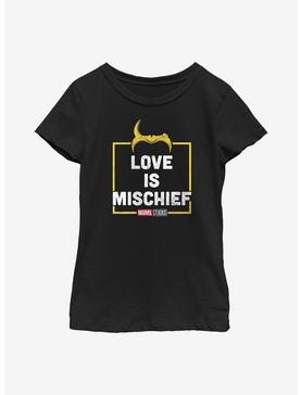 Marvel Loki Love Is Mischief Youth Girls T-Shirt, , hi-res
