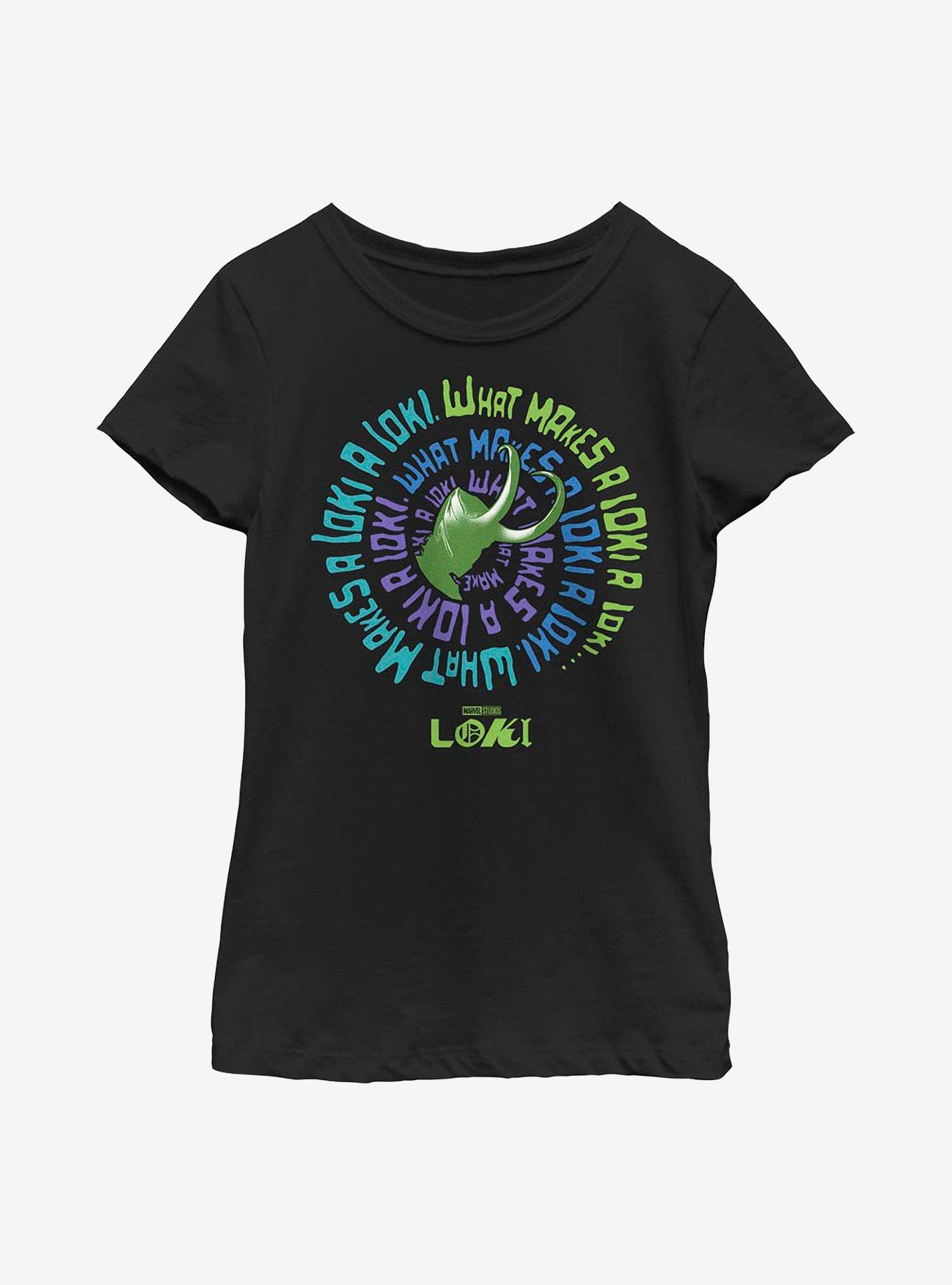 Marvel Loki What Makes A Loki A Loki Youth Girls T-Shirt, , hi-res